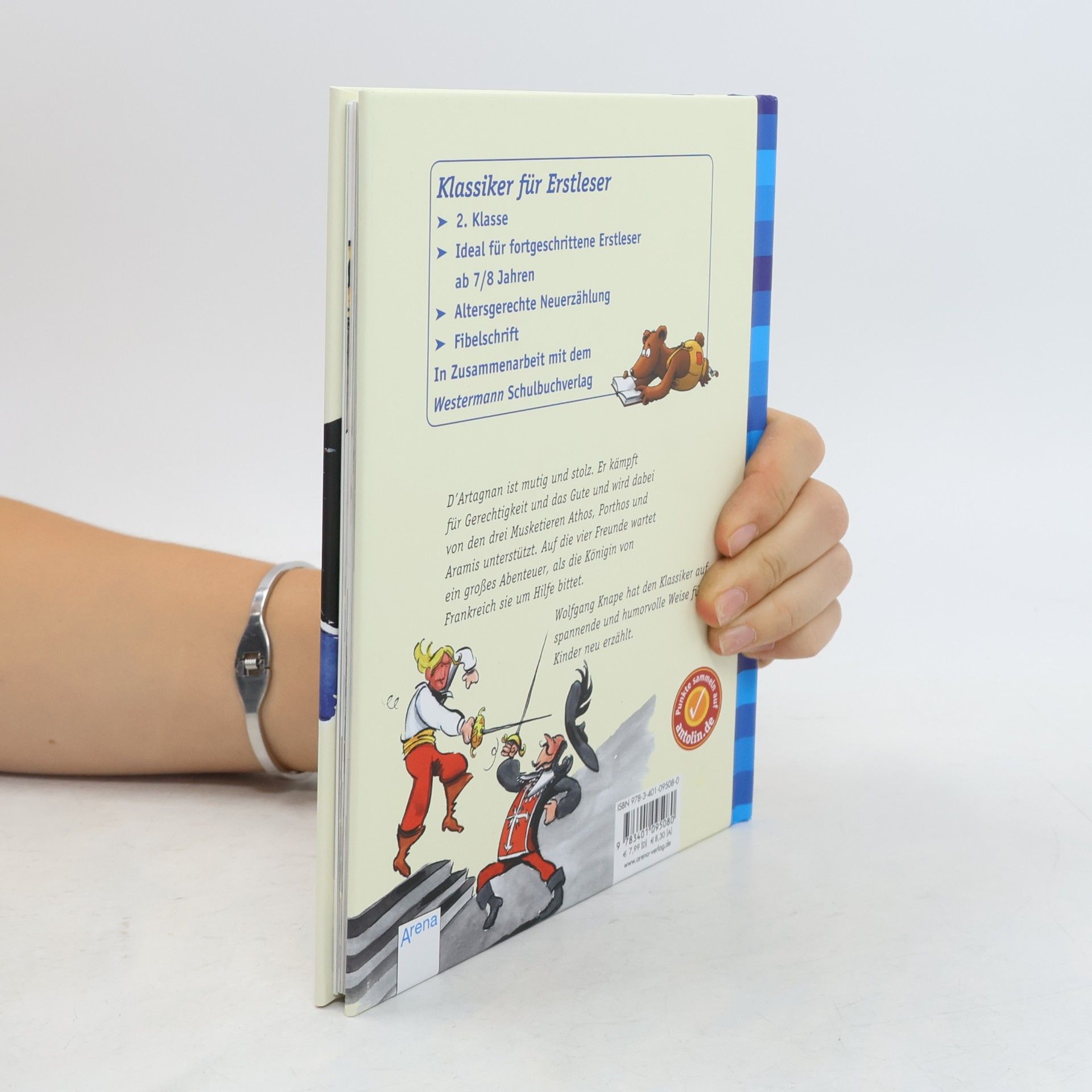 Alexandre Dumas der Ältere Die drei Musketiere: Der Bücherbär. Klassiker für Erstleser