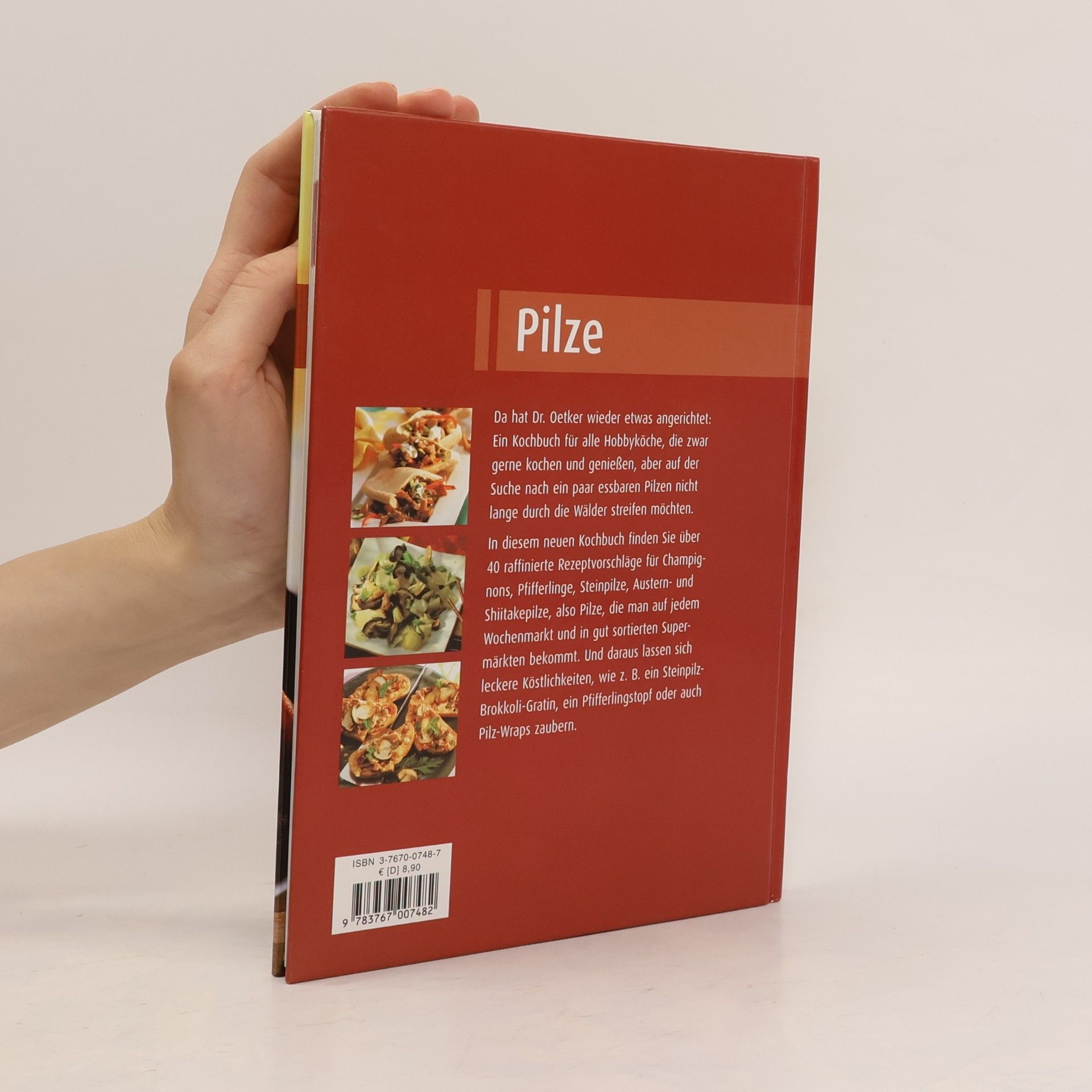 Sabine Puppe Dr. Oetker - Pilze