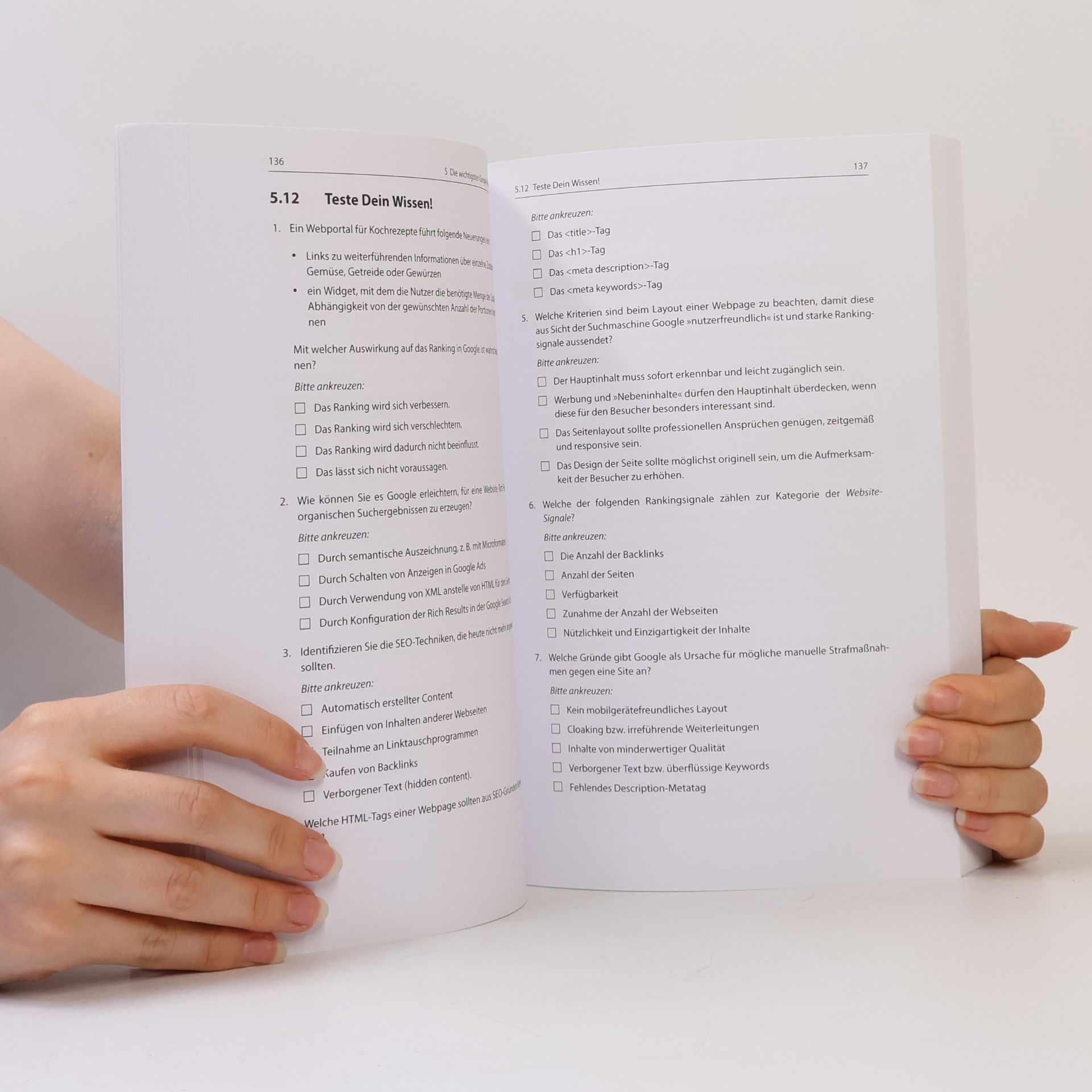 Thorsten Schneider Seo Praxisbuch: Top Rankings in Google & Co. Durch Suchmaschinenoptimierung