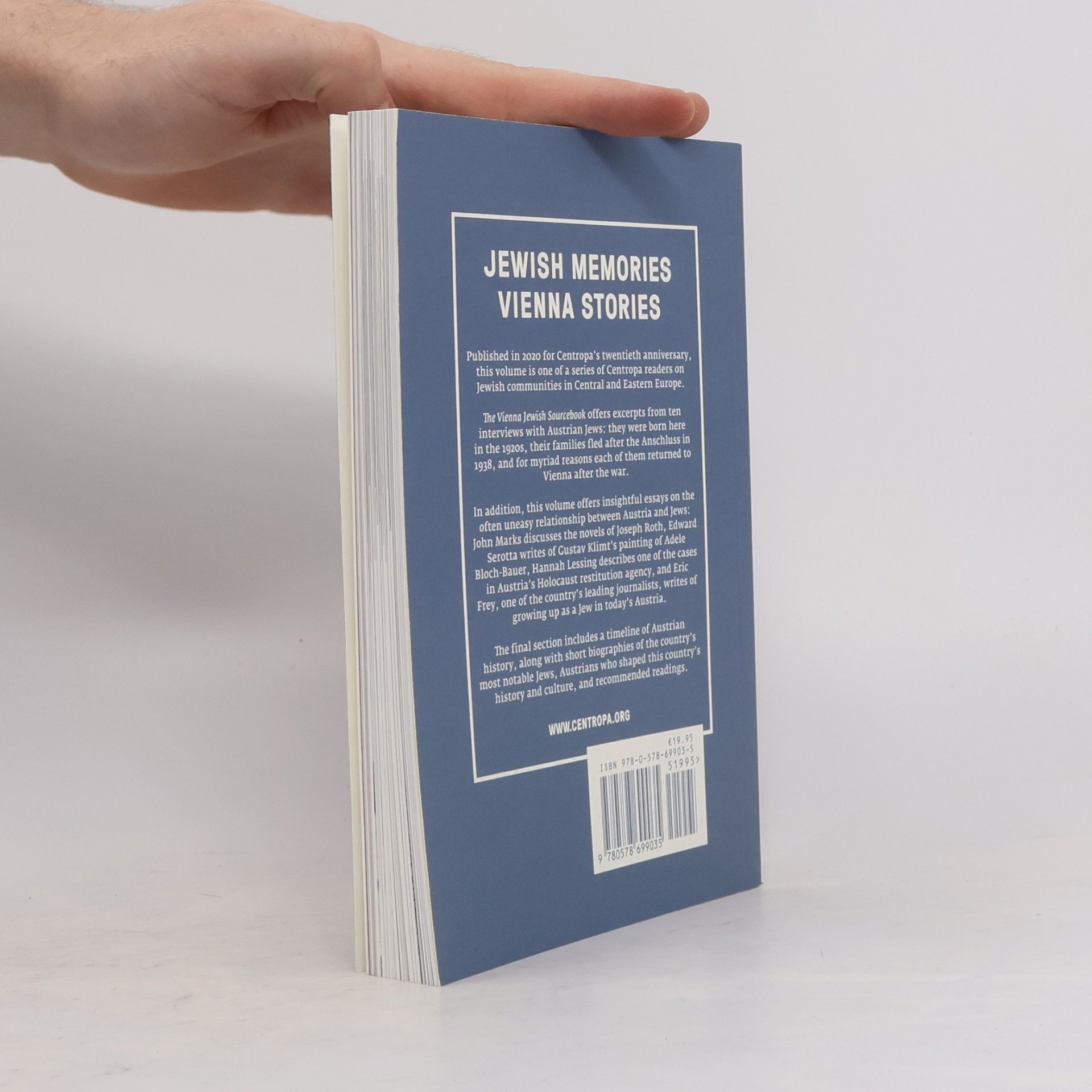 Edward Serotta A Centropa Reader - 2: The Vienna Jewish Sourcebook