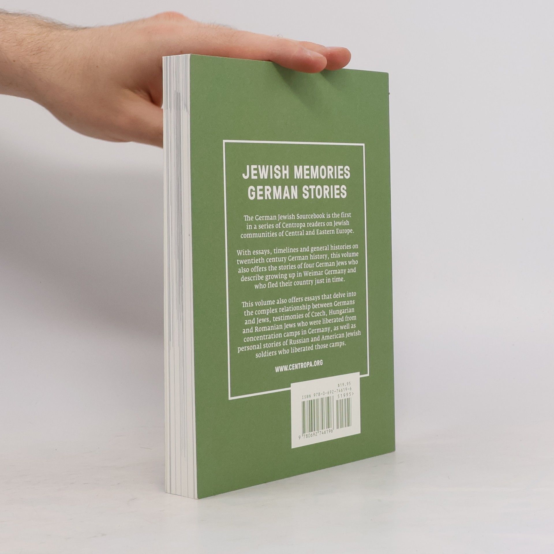 Lauren Granite A Centropa Reader - 1: The German Jewish Source Book