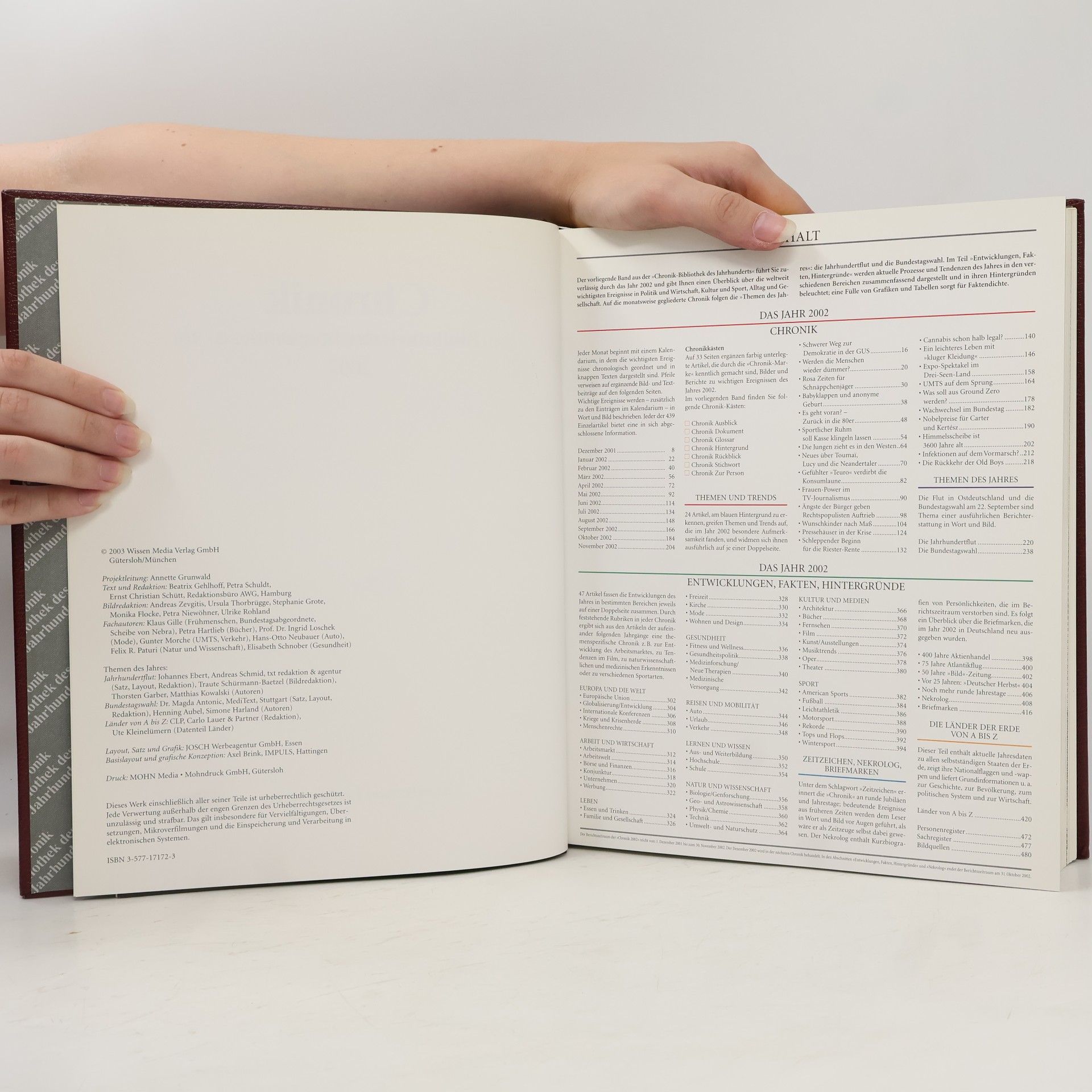 Various authors Chronik. Bibliothek des Jahrhunderts 2002