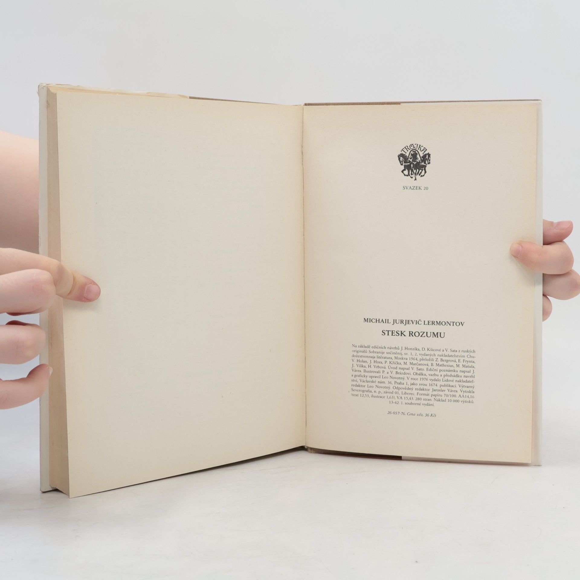 Mikhail Lermontov Stesk rozumu