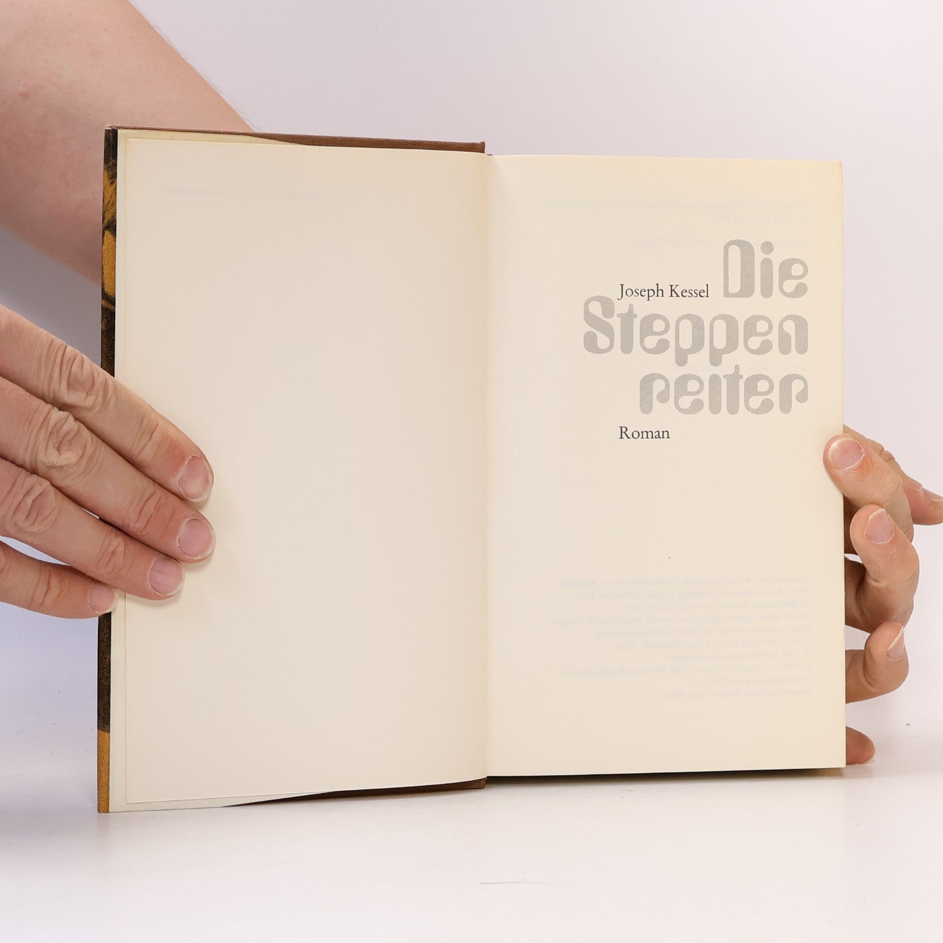 Joseph Kessel Die Steppenreiter