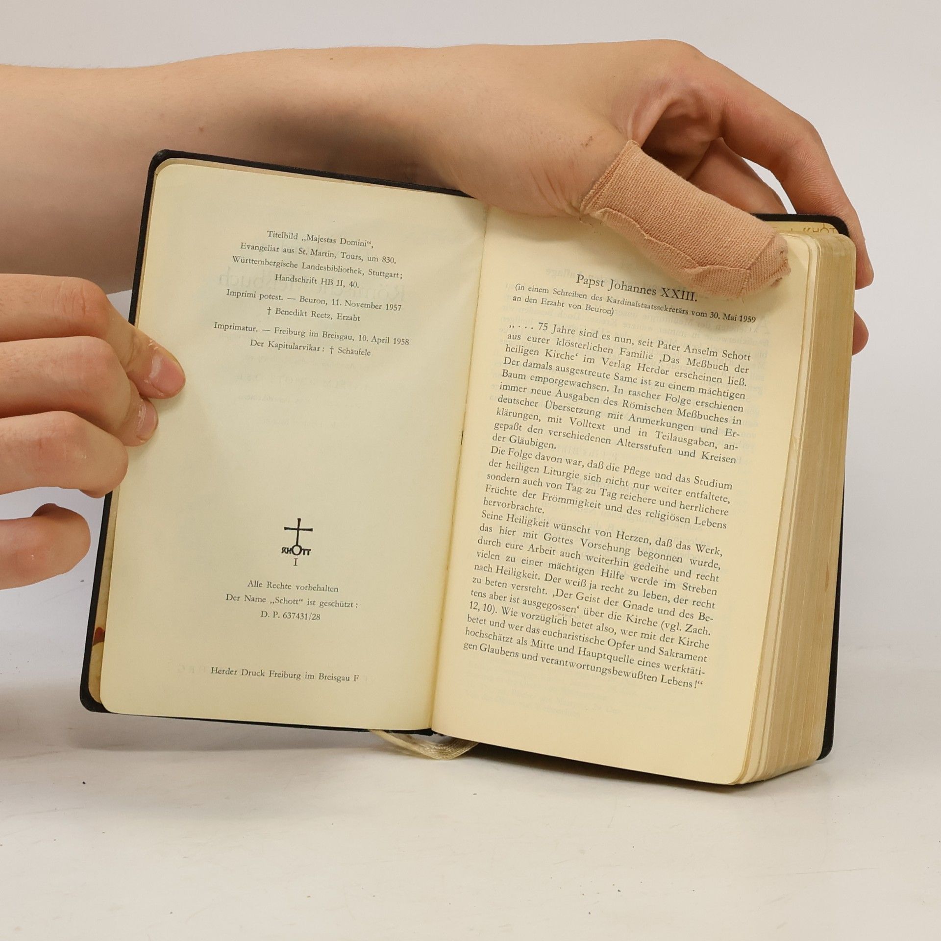 Various authors Schott Römisches Messbuch