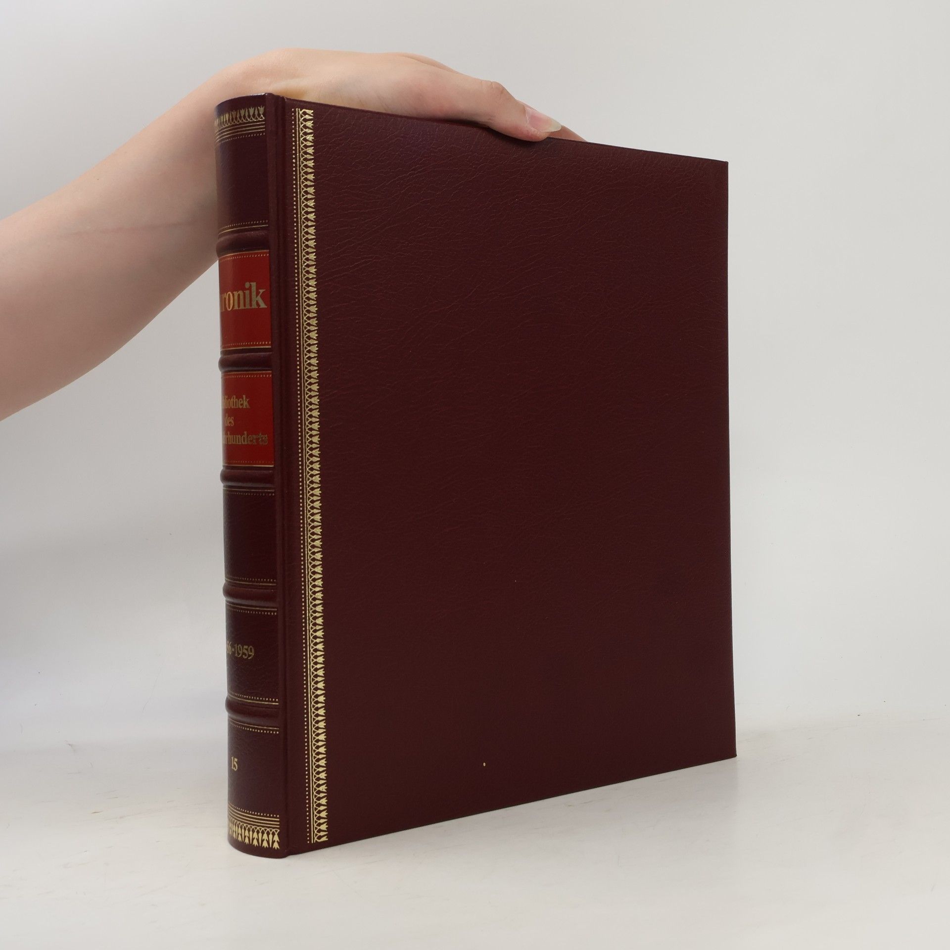 Autores varios Chronik. Bibliothek des 20. Jahrhunderts 1956-1959. Band 15