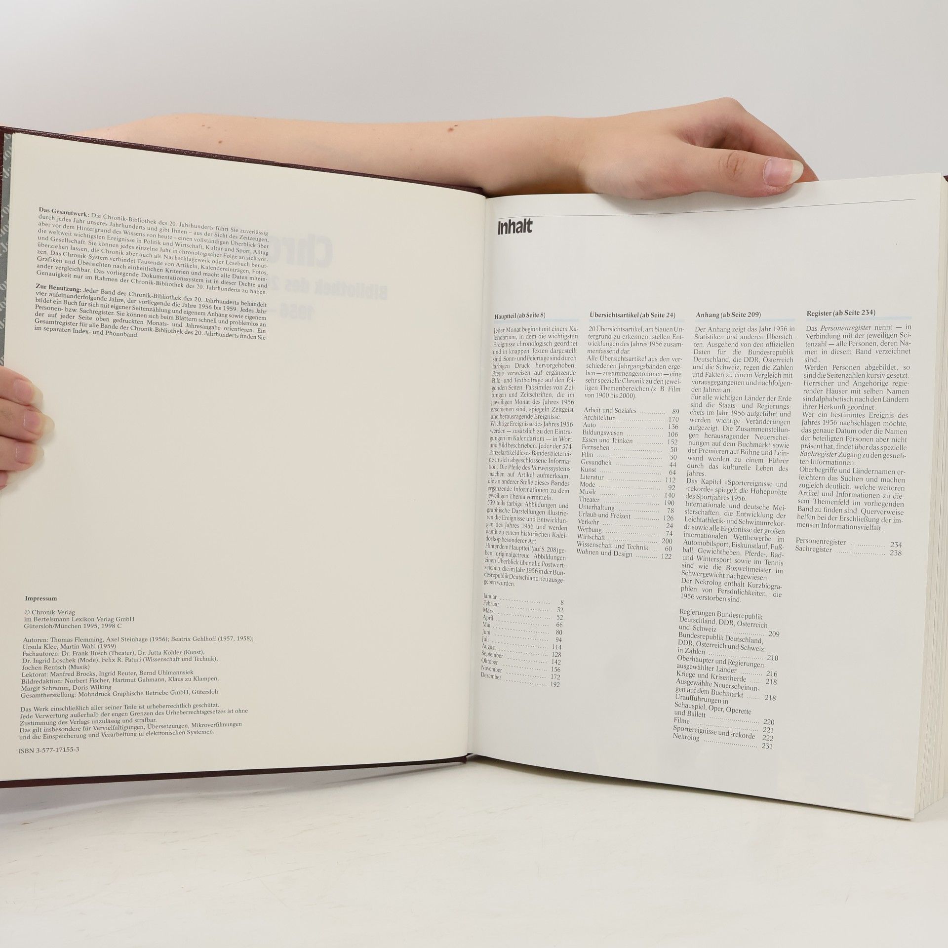 Autorenkollektiv Chronik. Bibliothek des 20. Jahrhunderts 1956-1959. Band 15
