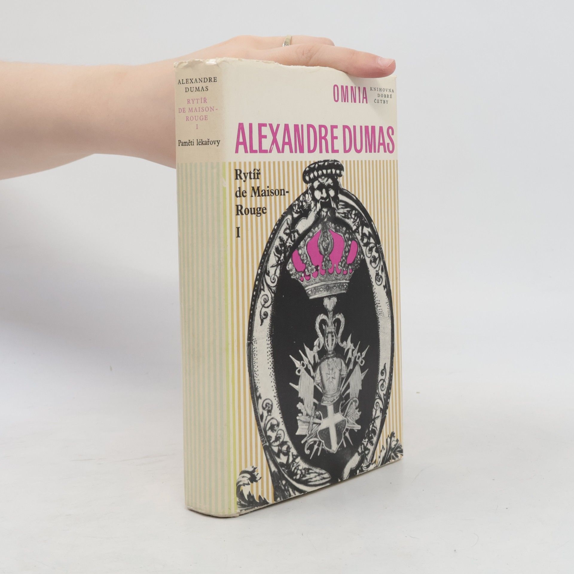 Alexandre Dumas starší Rytíř de Maison-Rouge I.