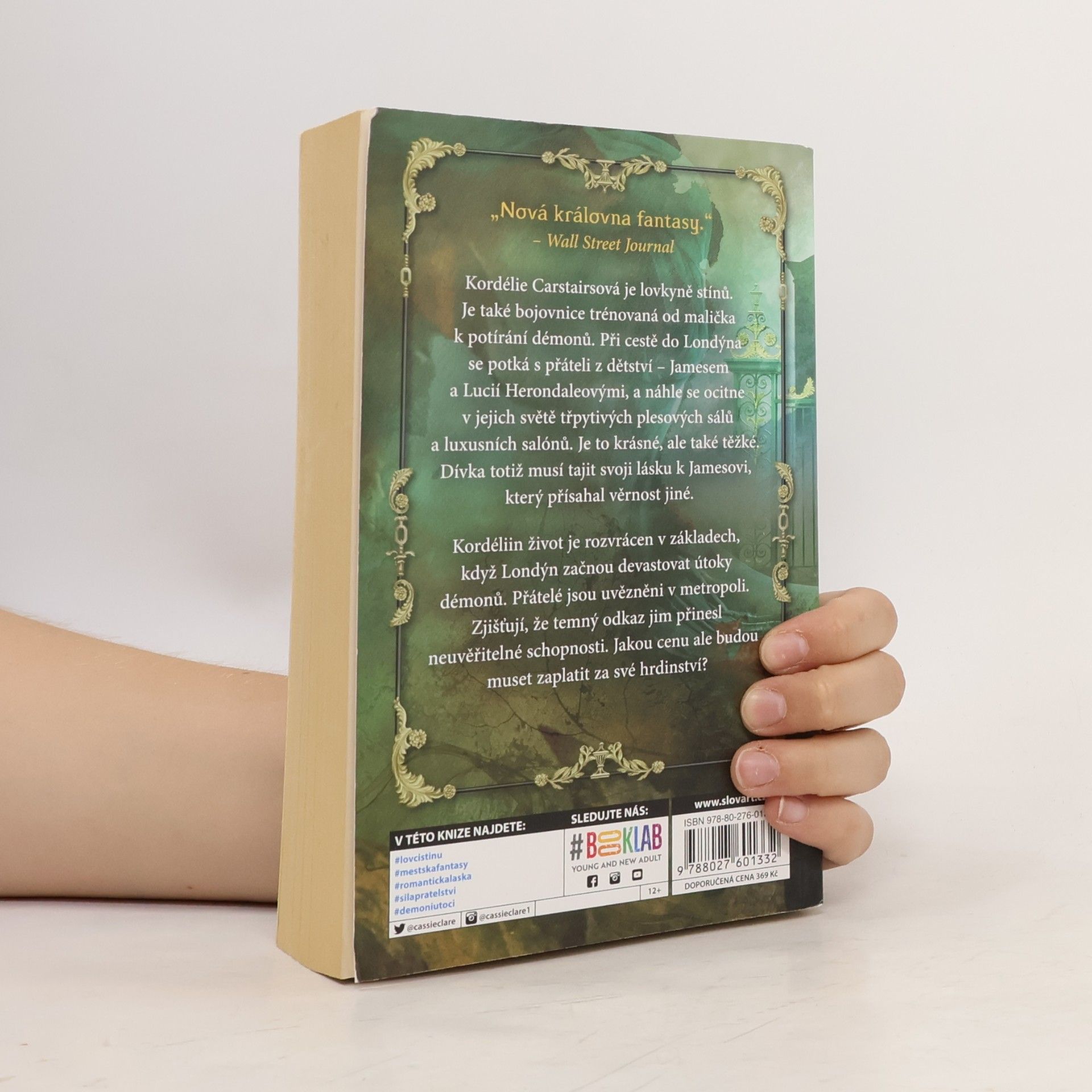 Cassandra Clare Poslední hodin 1. Řetěz ze zlata