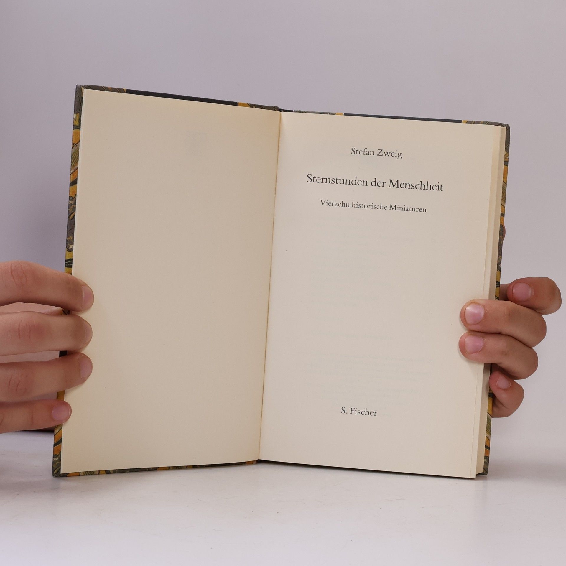 Stefan Zweig Sternstunden der Menschheit