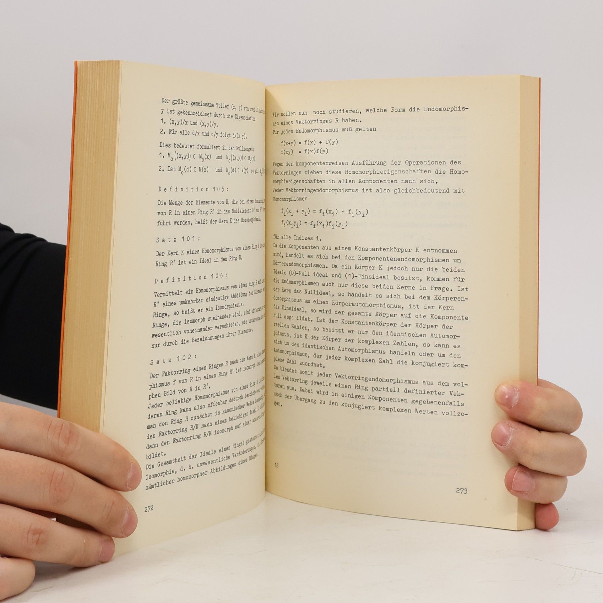 Manfred Peschel Anwendung algebraischer Methoden