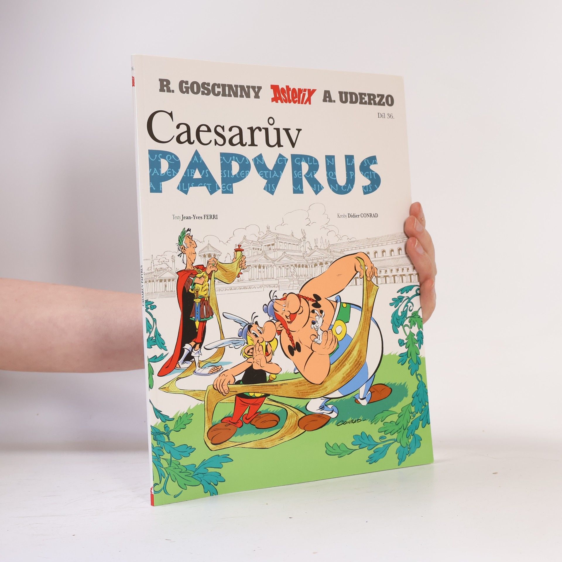 Jean Ferri Asterix 36 - Caesarův papyrus