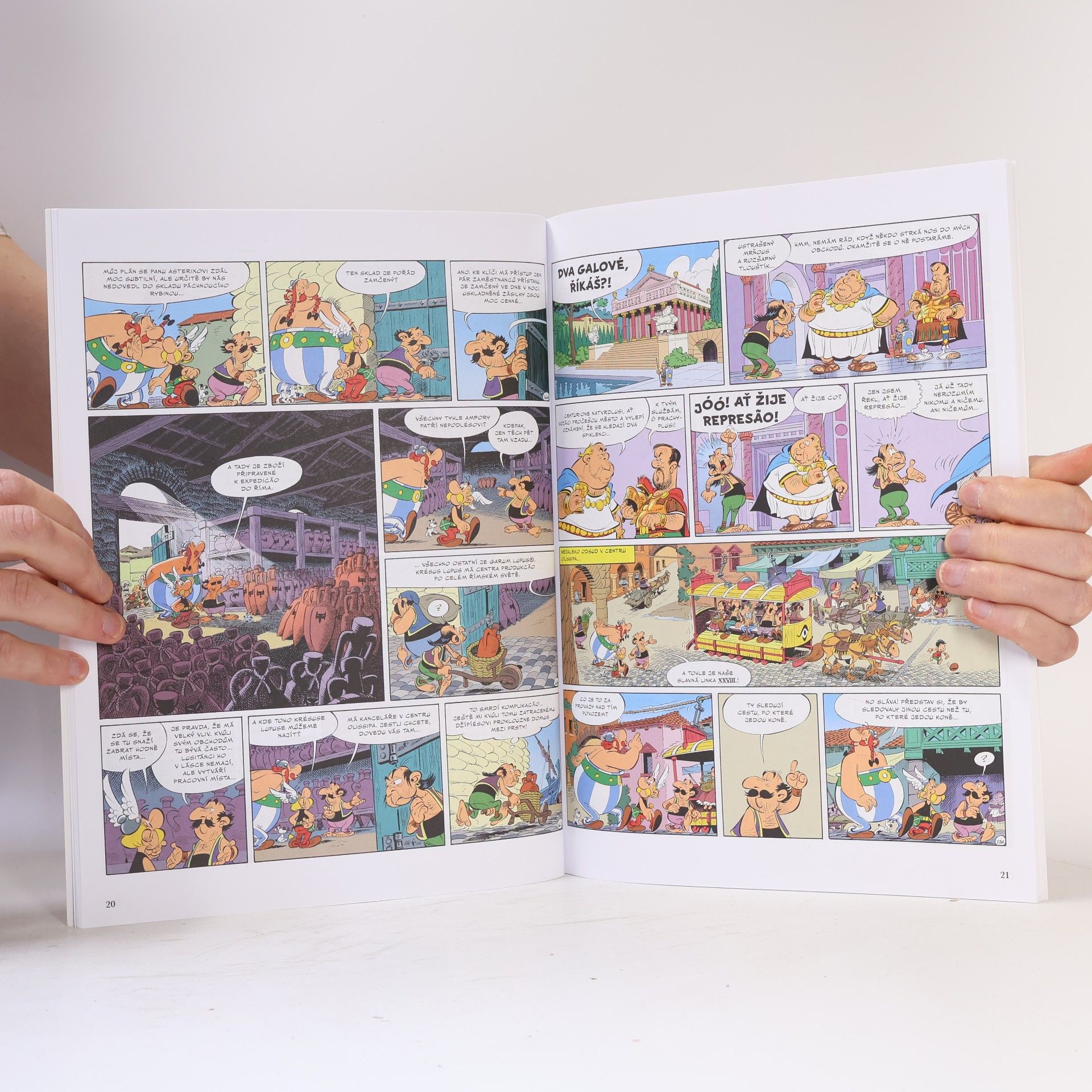 René Goscinny Asterix v Lusitánii 41