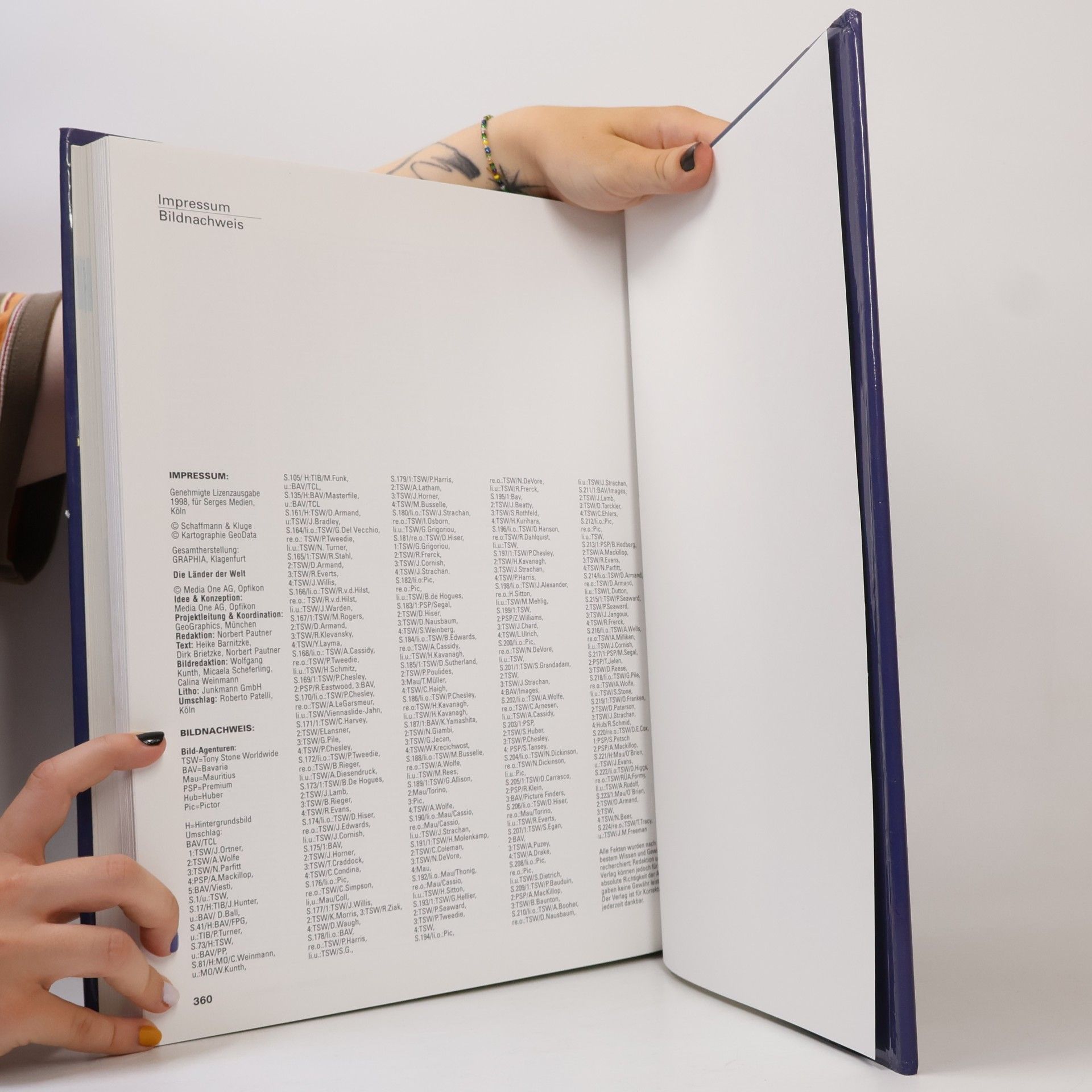 Various authors Neuer grosser Atlas der Welt