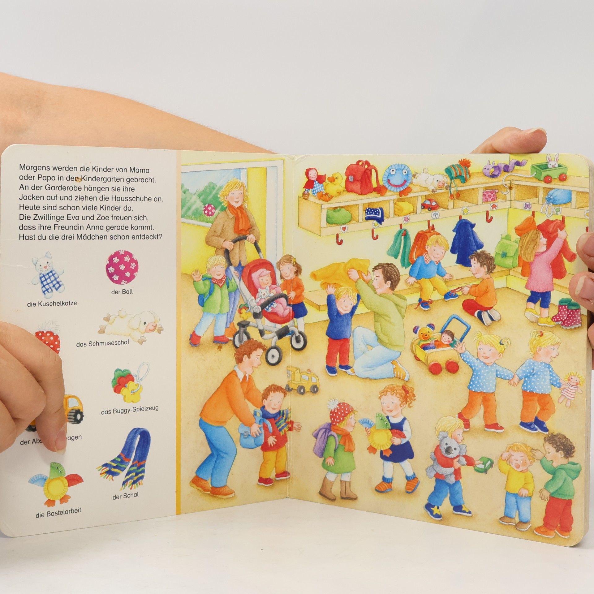 Barbara Jelenkovich Sachen suchen - im Kindergarten