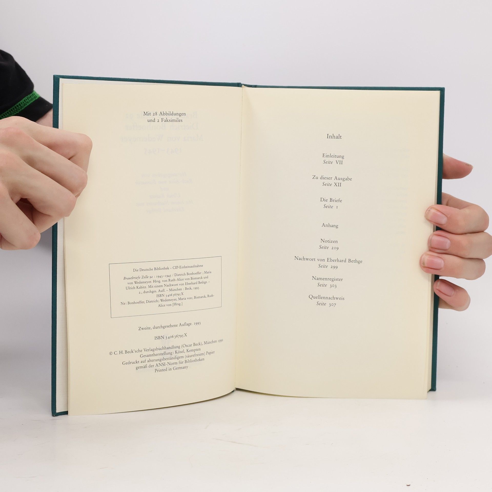 Autorenkollektiv Brautbriefe Zelle 92. Dietrich Bonhoeffer, Maria von Wedemeyer 1943-1945