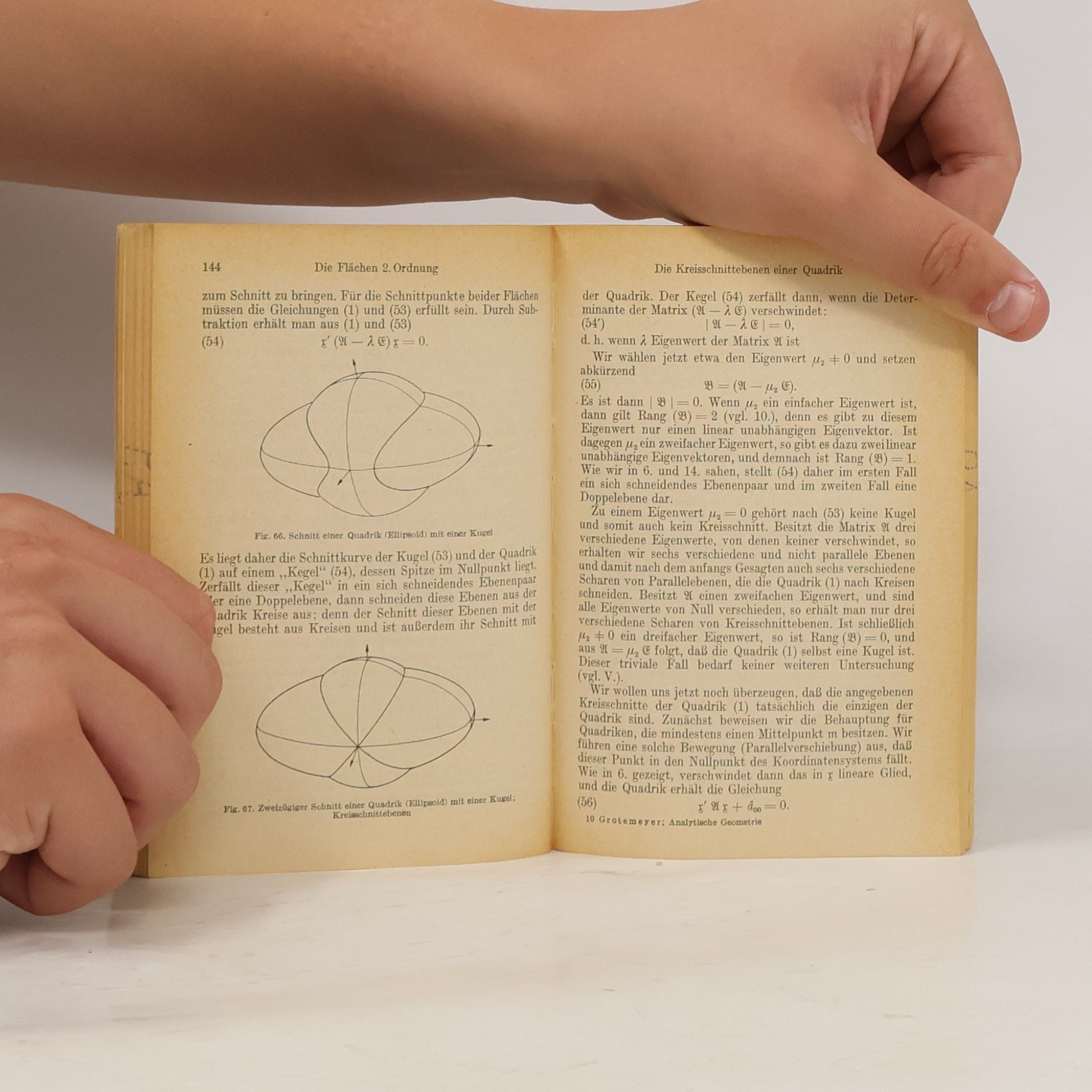 Karl Peter Grotemeyer Analytische Geometrie