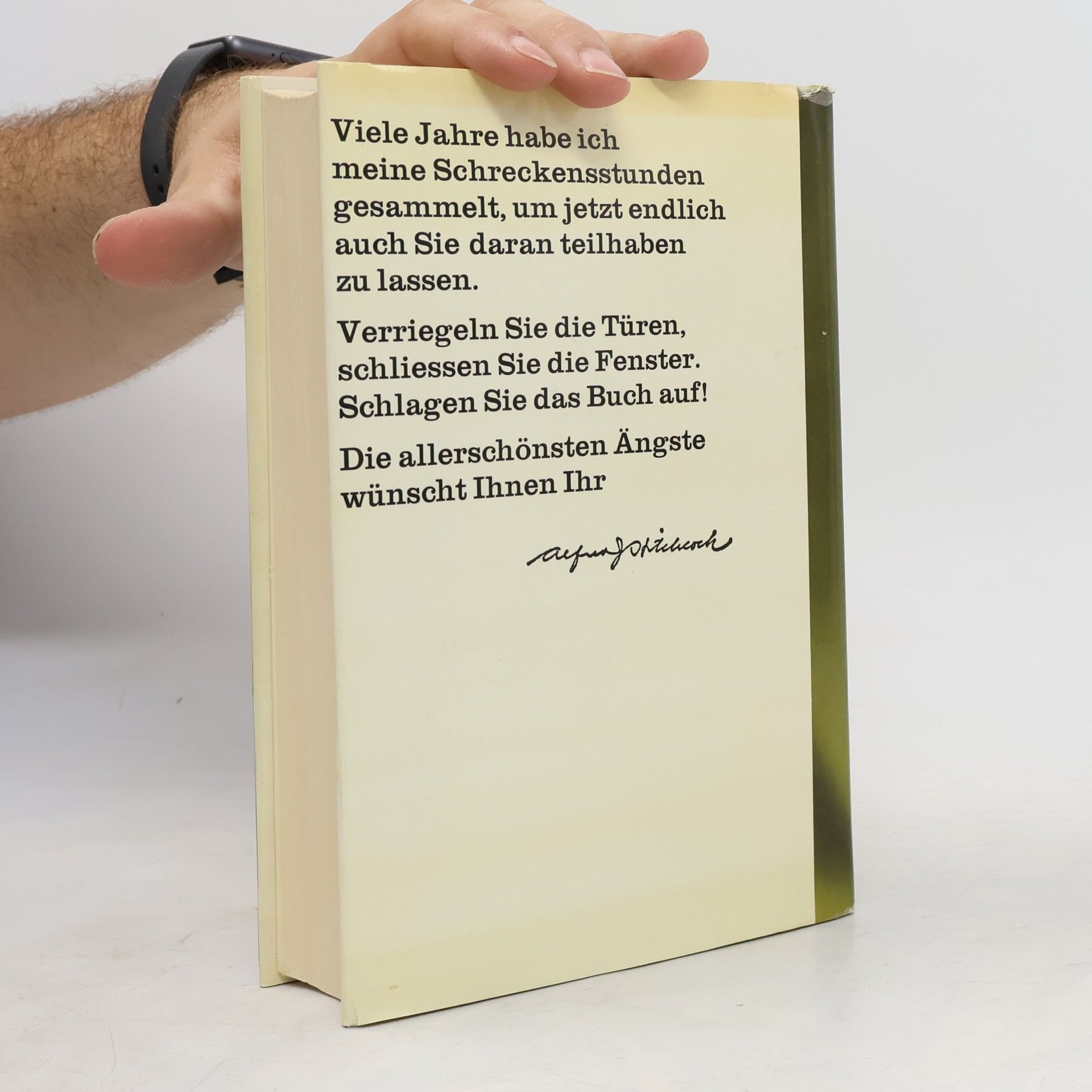 Alfred Hitchcock Meine Schreckens Stunden