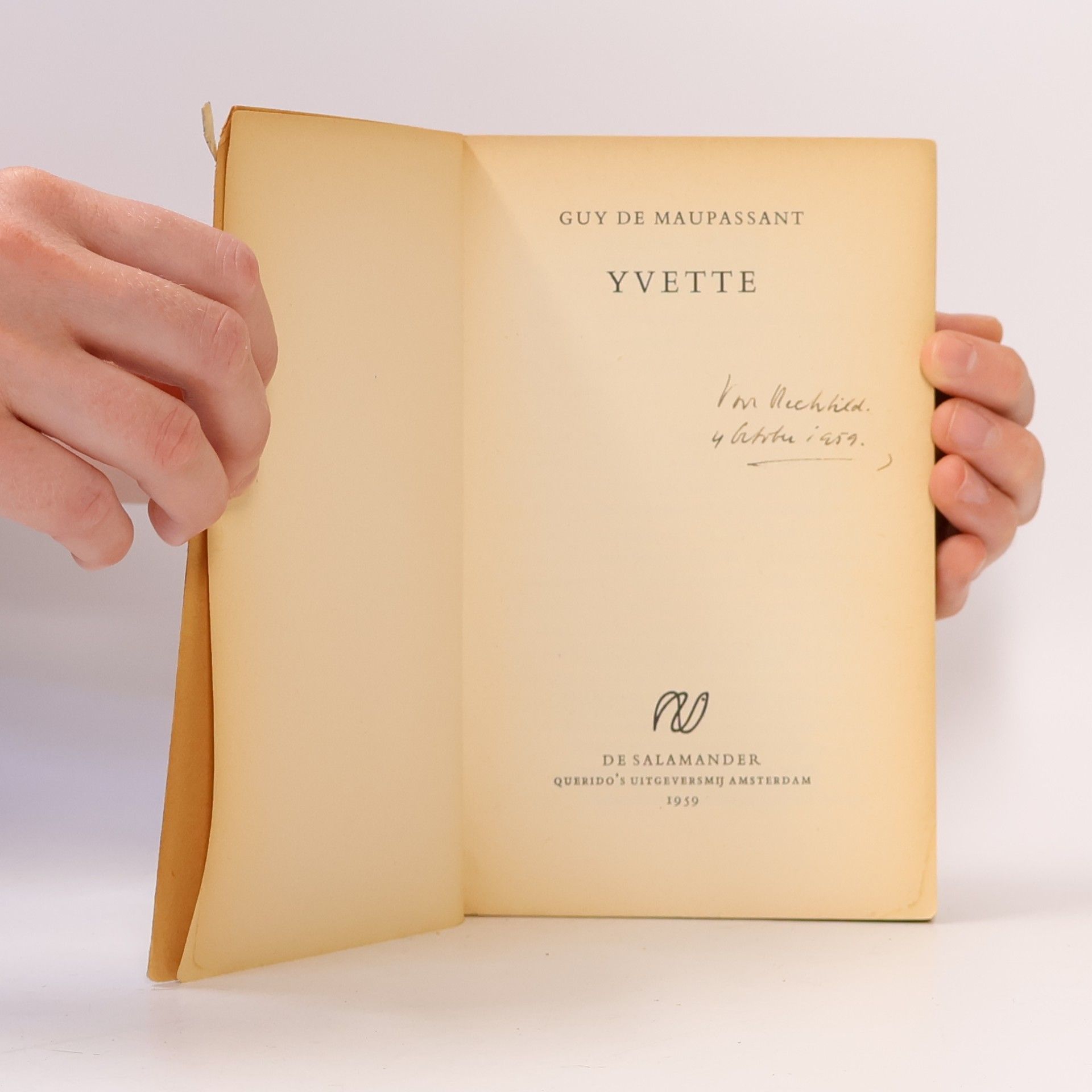 Guy de Maupassant Yvette