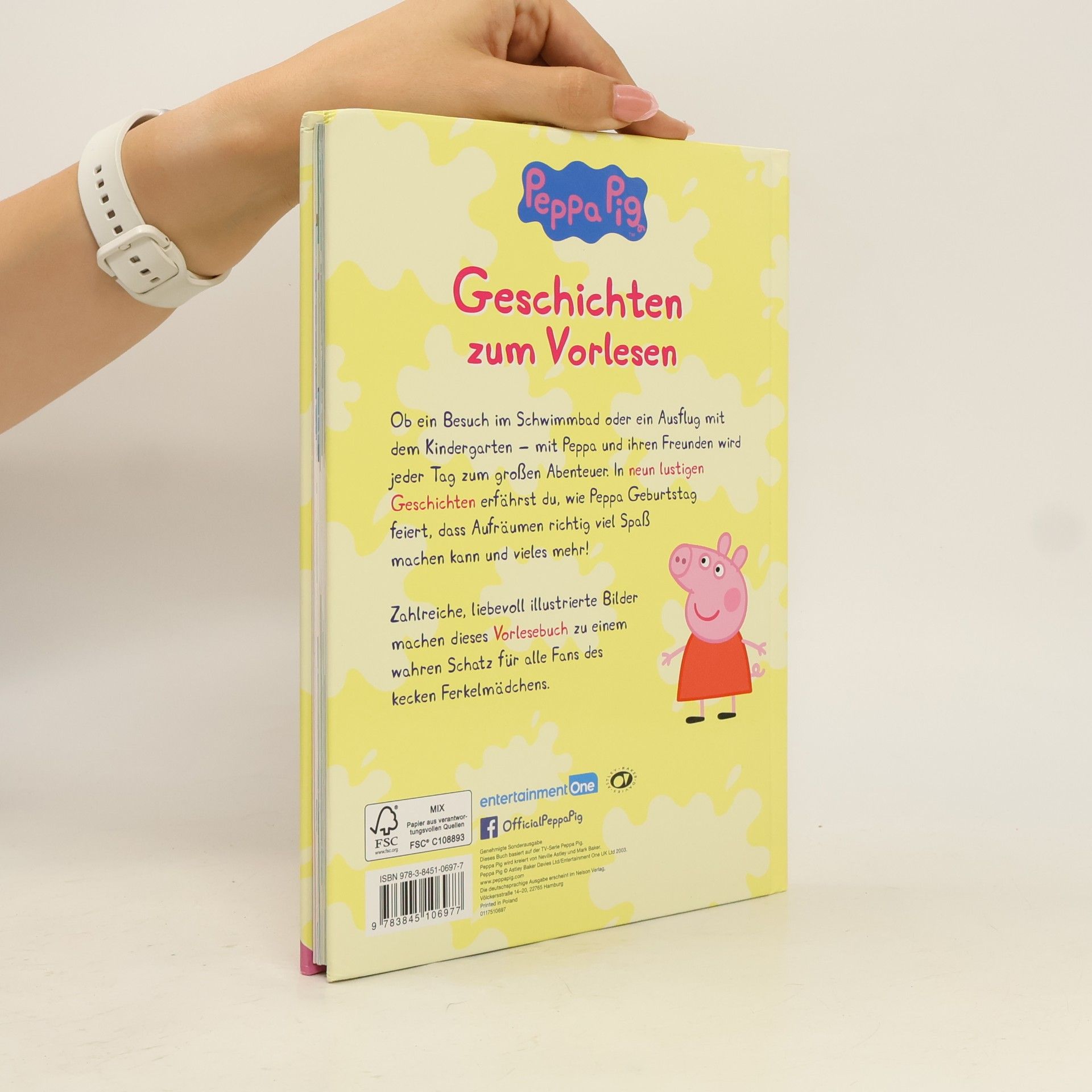 Tina Fjorde Peppa Pig: Geschichten zum Vorlesen