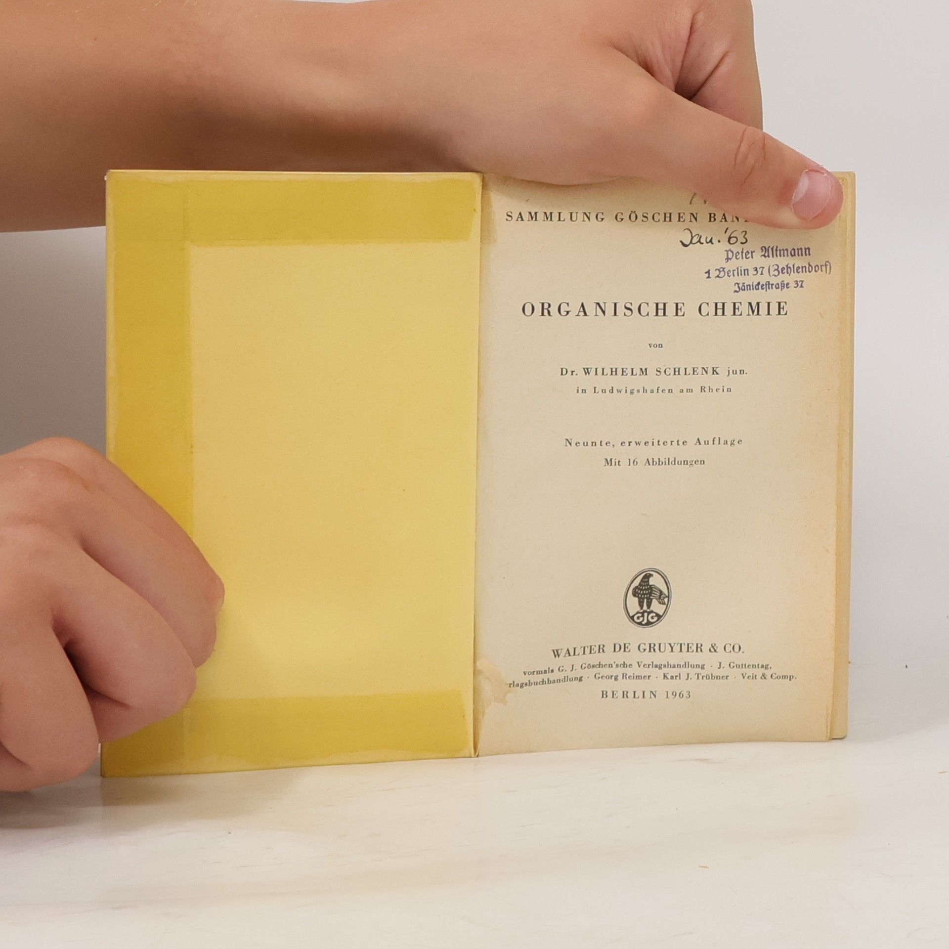 Wilhelm Klemm Organische Chemie