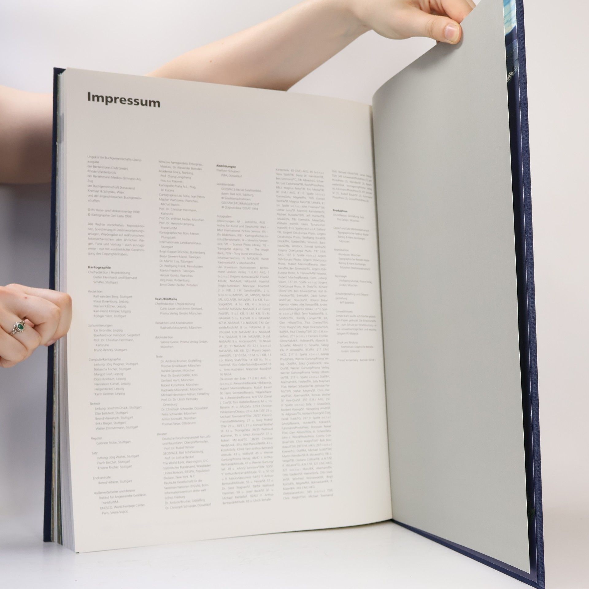 Autorenkollektiv Planet Erde. Der große internationale Weltatlas