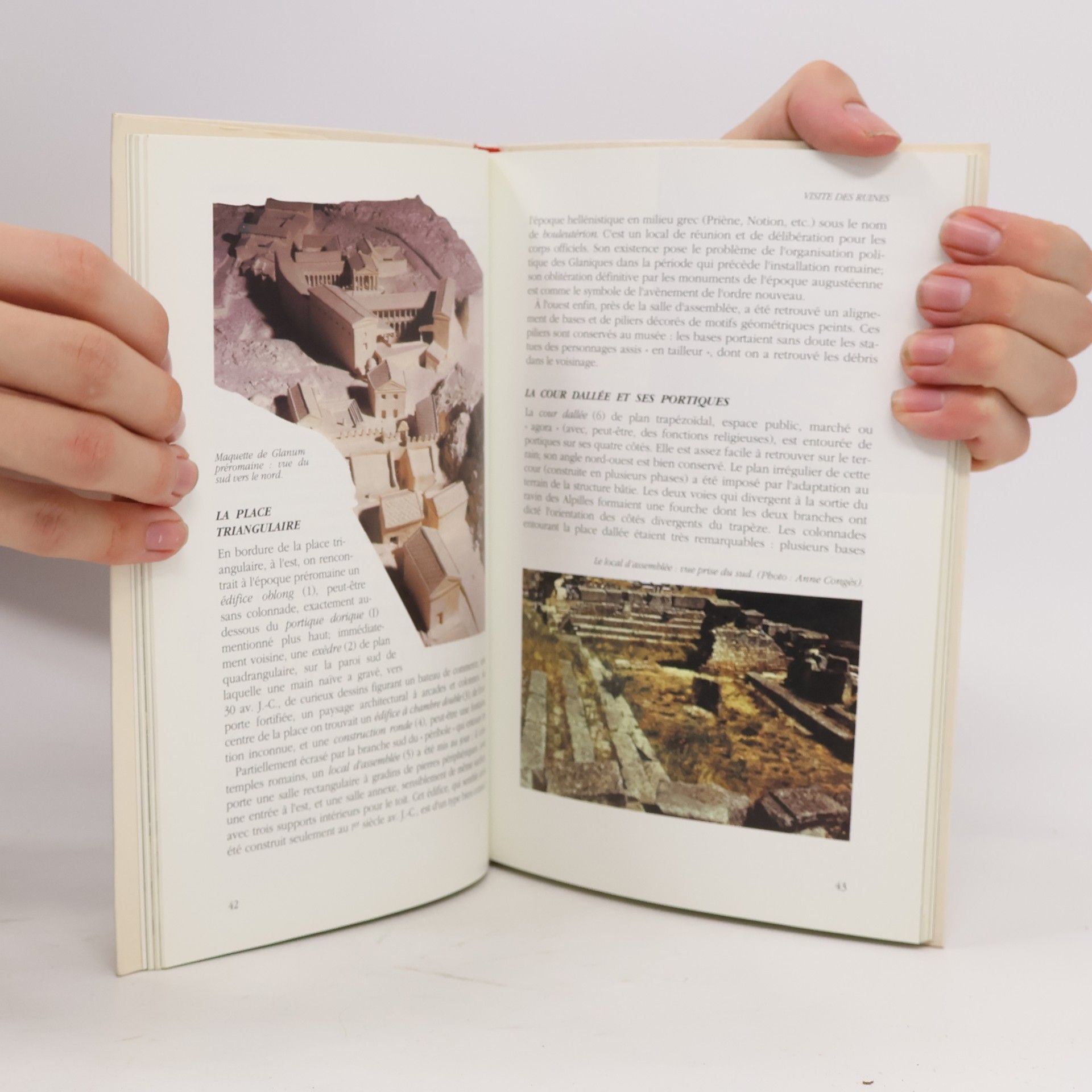 François Salviat Guides archéologiques de la France - 19: Glanum et les antiques