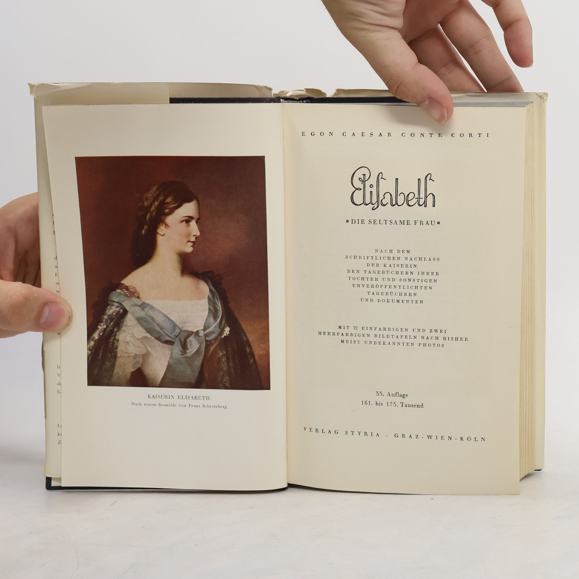 Egon Caear Conte Corti Elisabeth: Die seltsame Frau