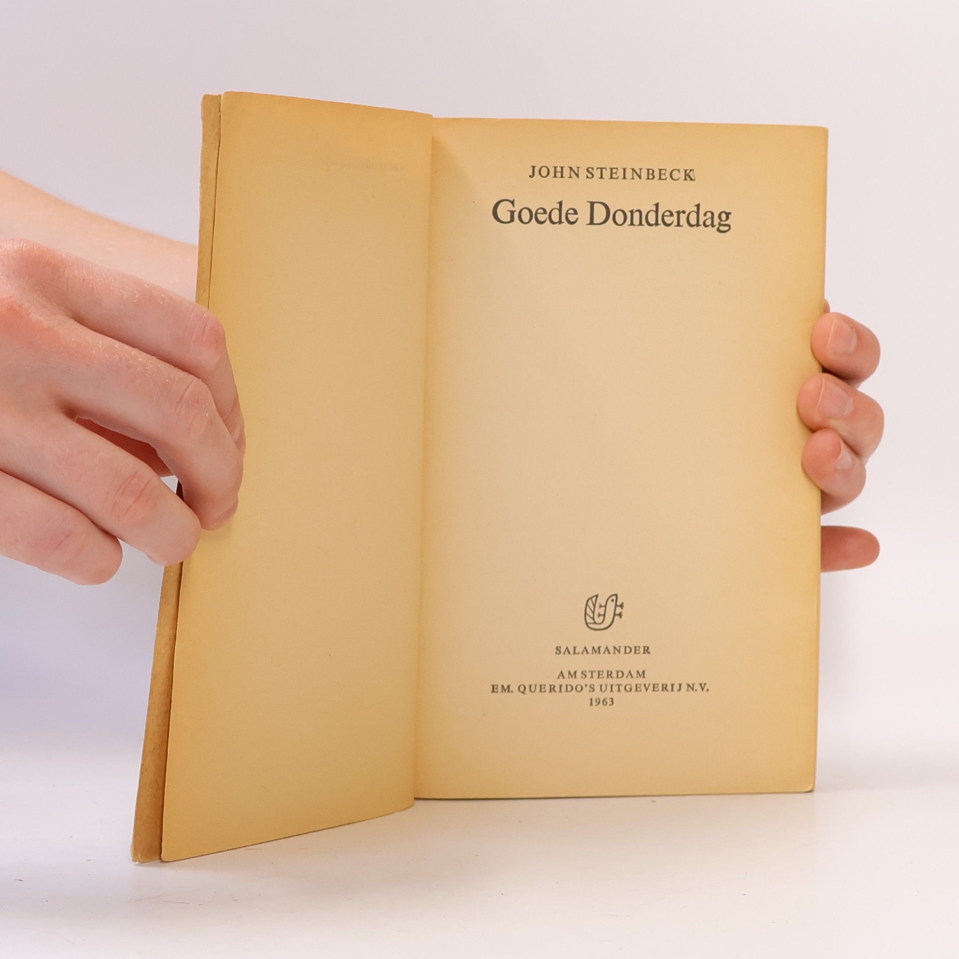 John Steinbeck Goede Donderdag