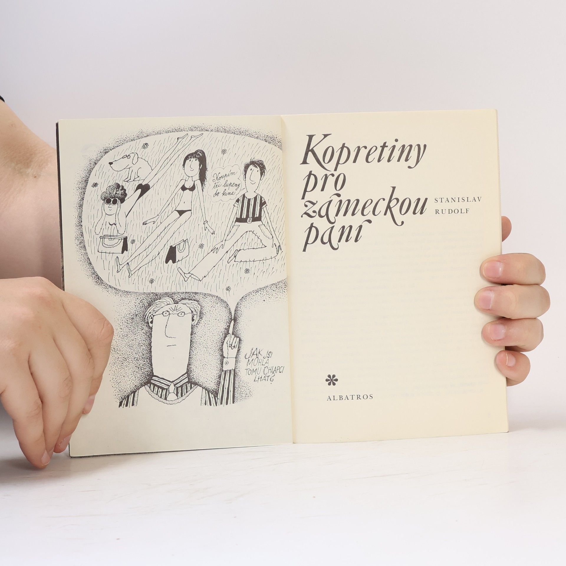 Adolf Born Kopretiny pro zámeckou paní