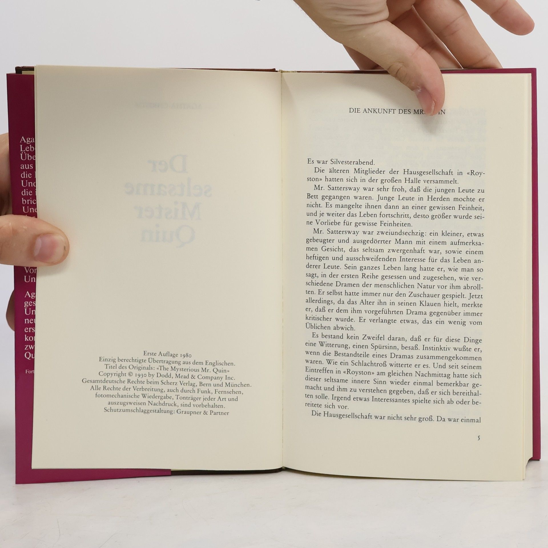 Agatha Christie Der seltsame Mister Quin