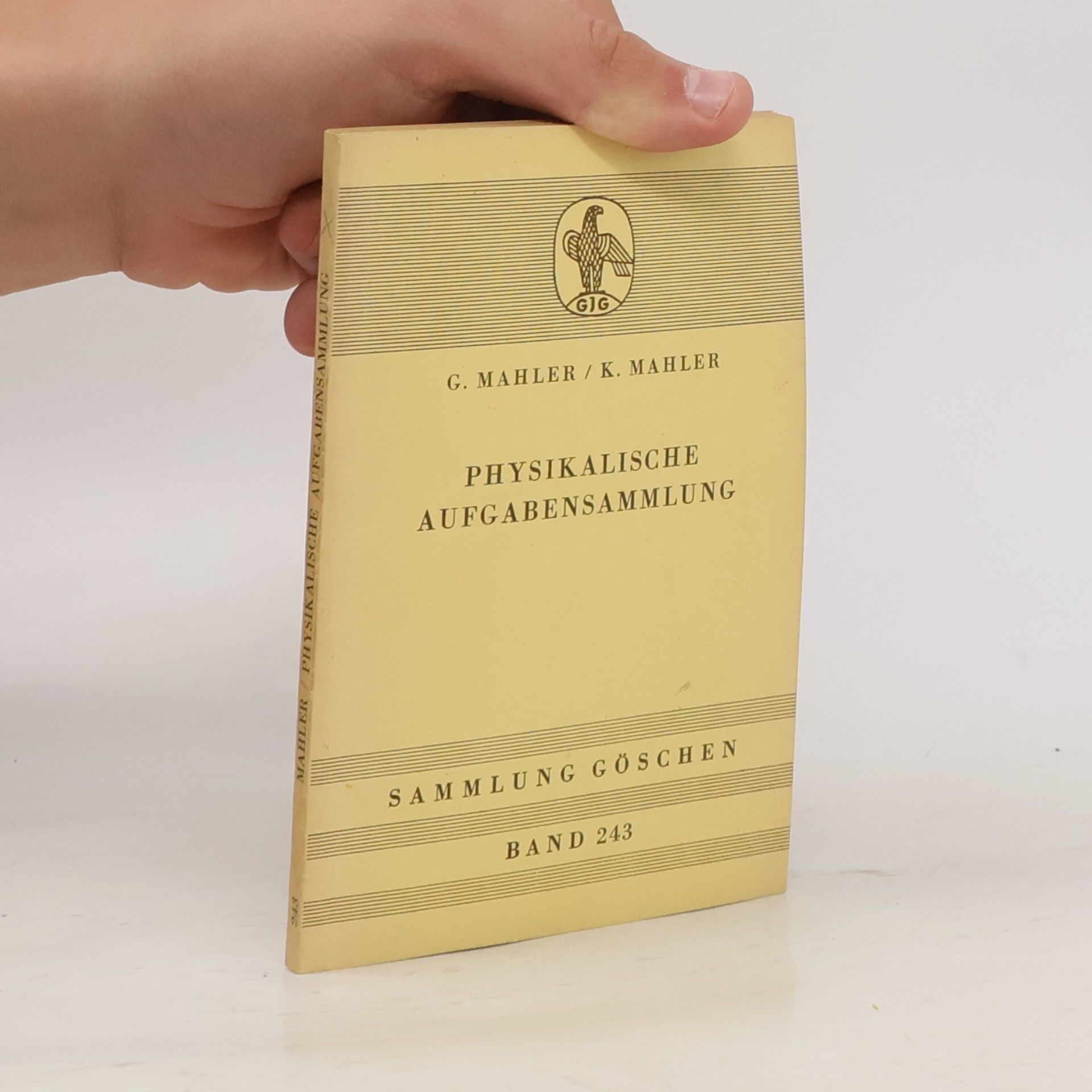 Physikalische aufgabensammlung Band 243