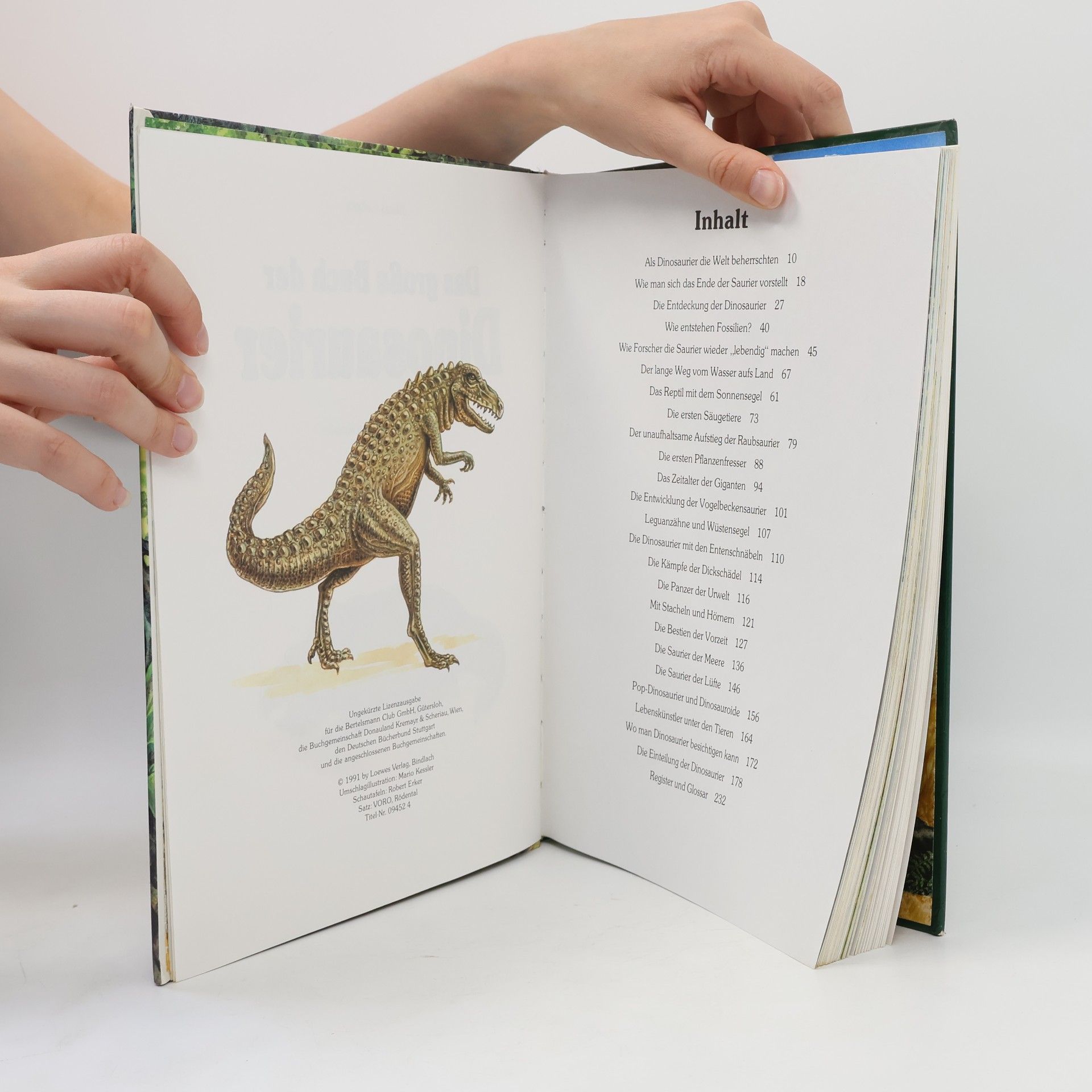 Klaus Gröper Das grosse Buch der Dinosaurier