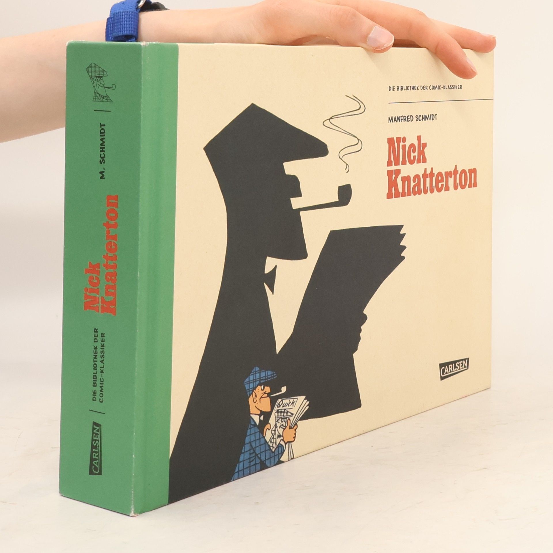 Manfred Schmidt Die Bibliothek der Comic-Klassiker: Nick Knatterton