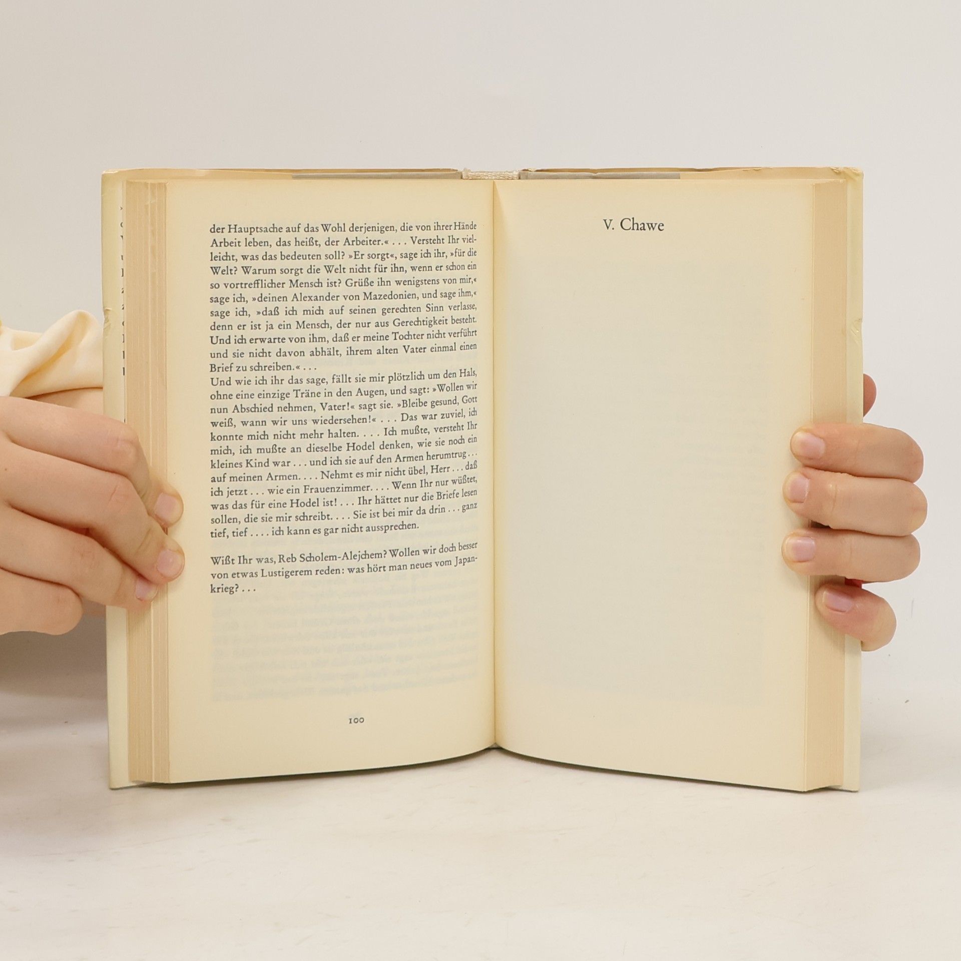 Sholem Aleichem Tewje, der Milchmann