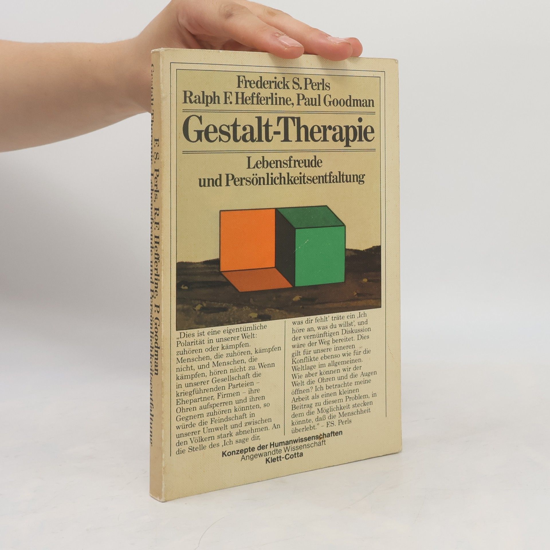 Frederick Salomon Perls Gestalt-Therapie
