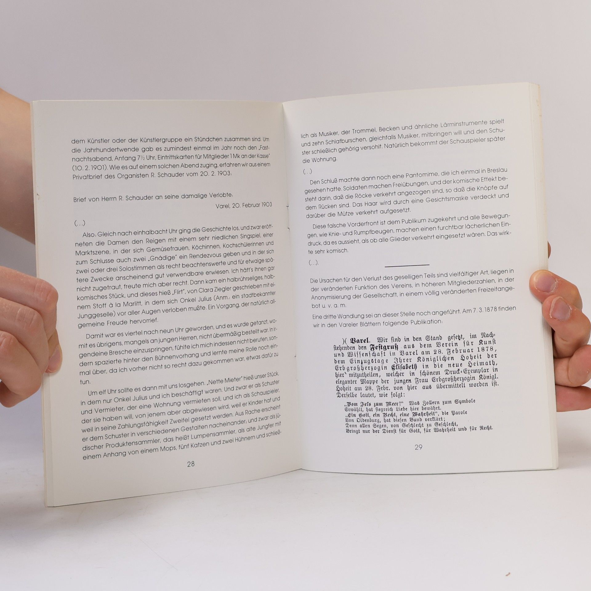 kolektiv 25 Jahre 1863-1988 Veren für Kunst und Wissenschaft Varel