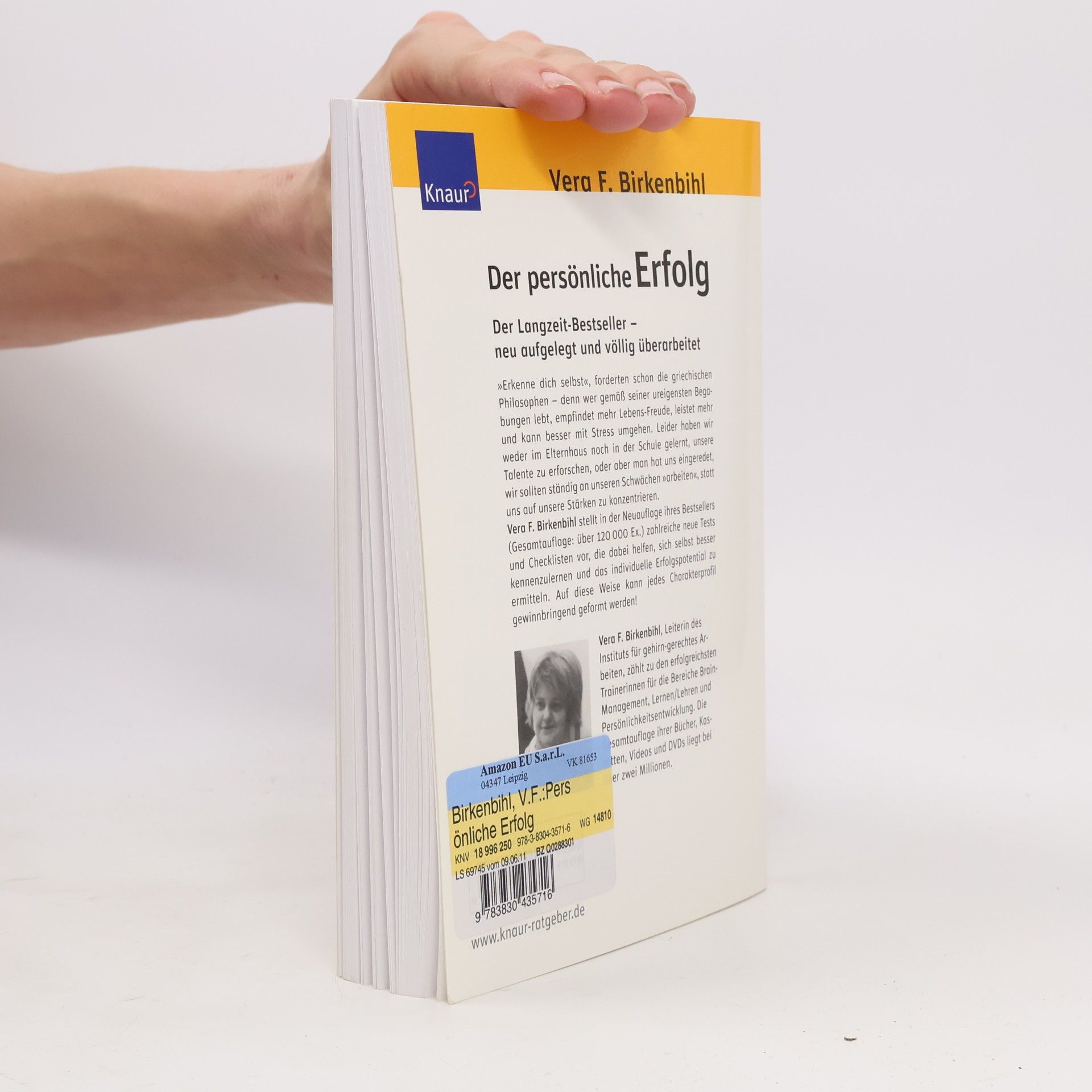 Vera F. Birkenbihl Der persönliche Erfolg