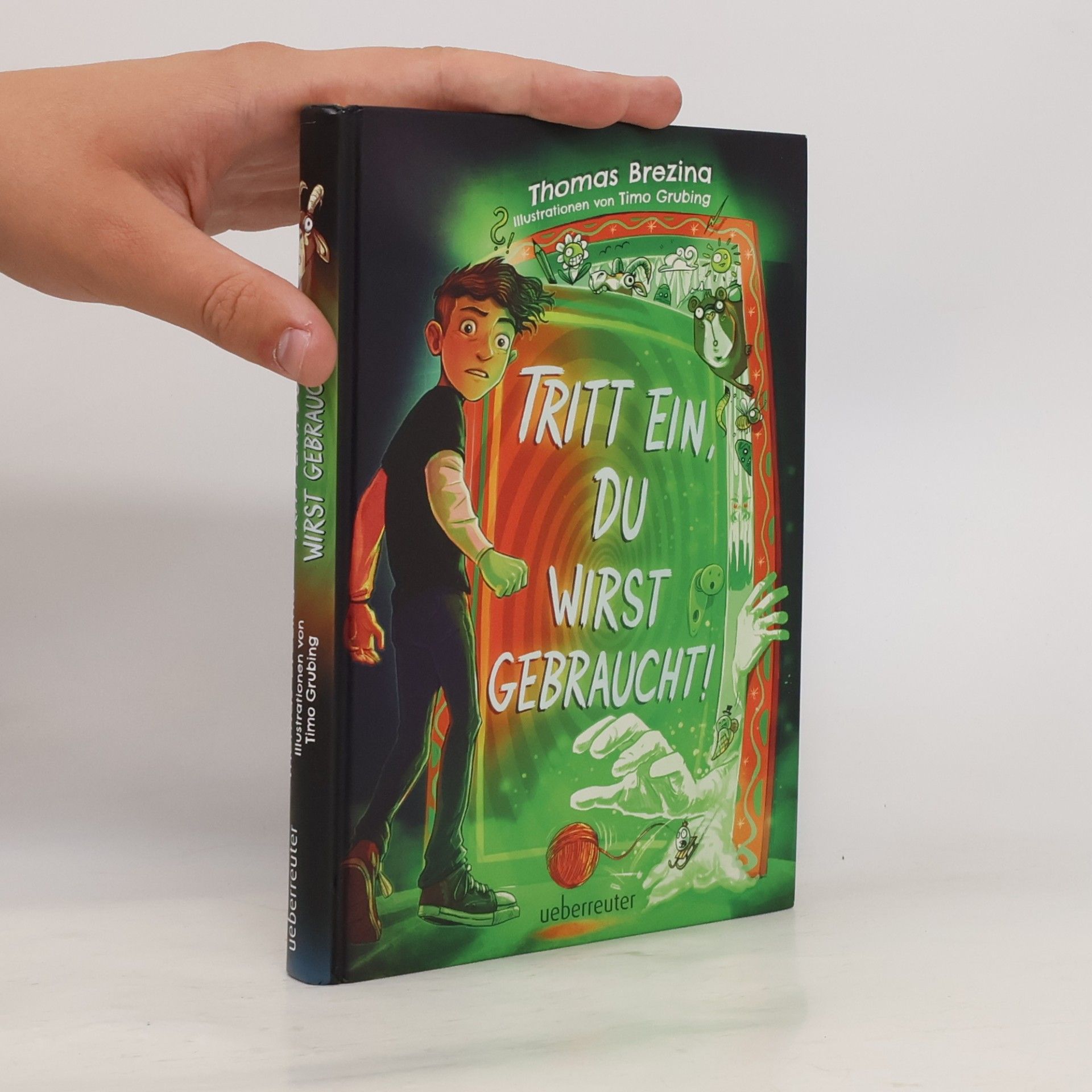 Thomas Brezina Tritt ein, du wirst gebraucht! - Innovatives Abenteuer-Wendebuch, leicht zu lesen ab 9 Jahren; (Tritt ein!, Bd. 2)