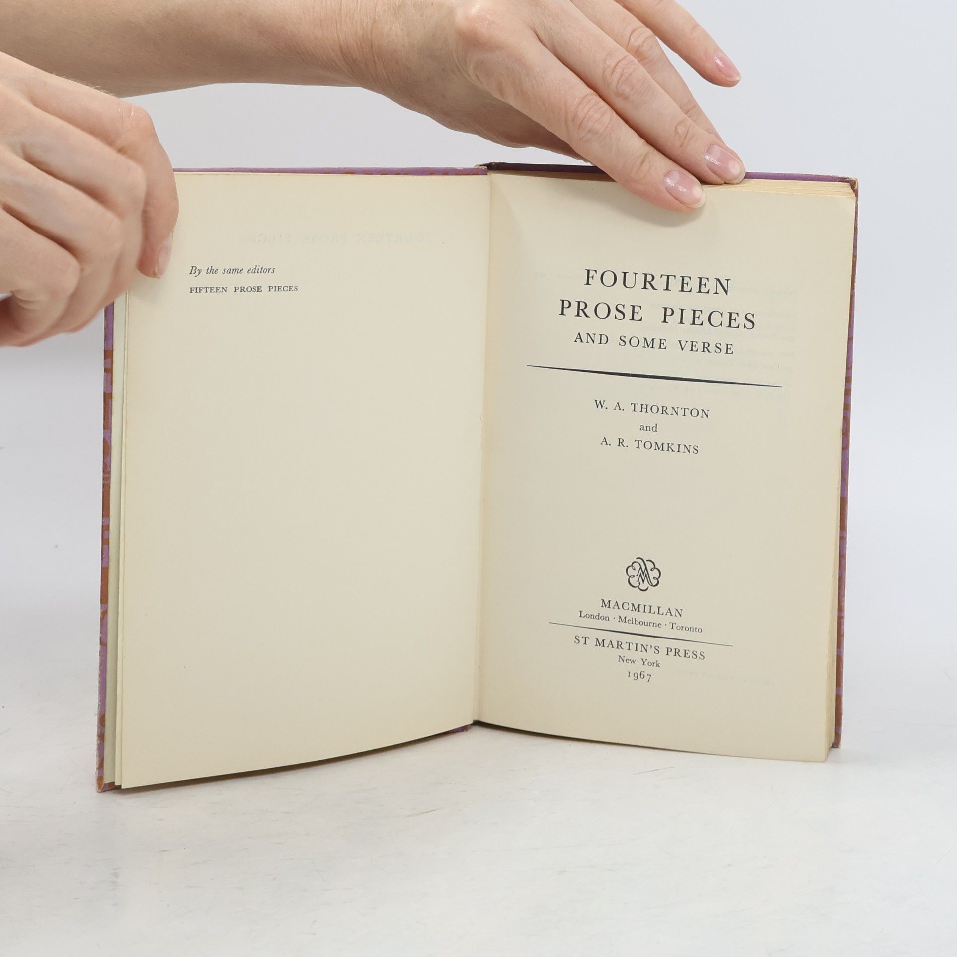 Autorenkollektiv Fourteen Prose Pieces and some Verse