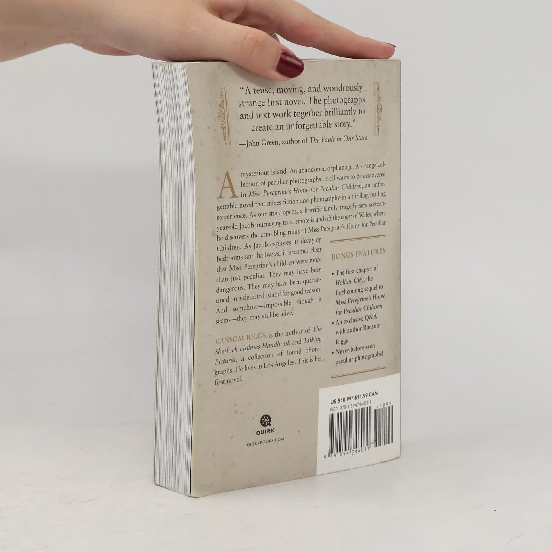Ransom Riggs Miss Peregrine's Home for Peculiar Children