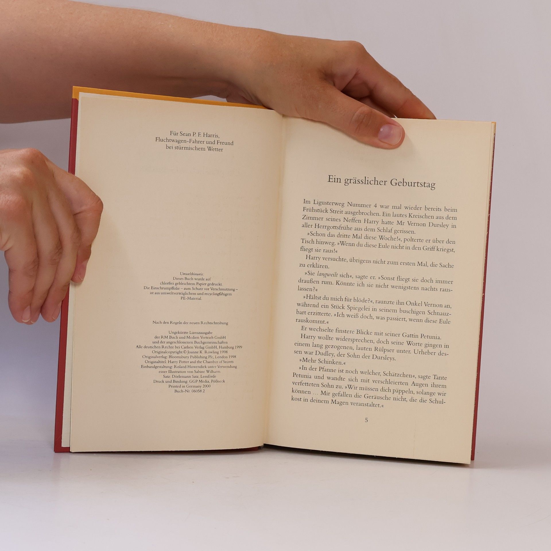 J. K. Rowling Harry Potter und die Kammer des Schreckens