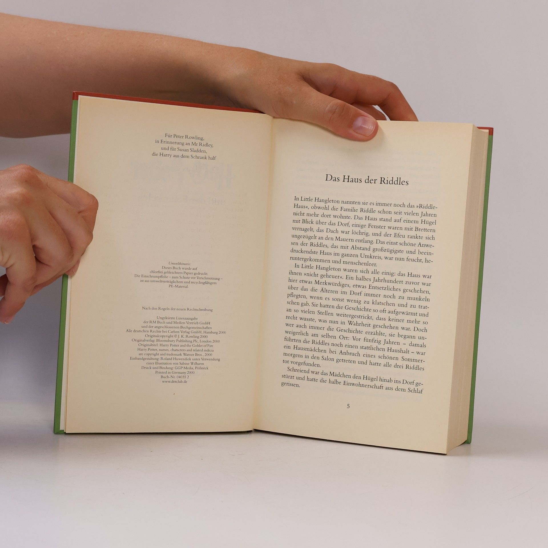J. K. Rowling Harry Potter und der Feuerkelch