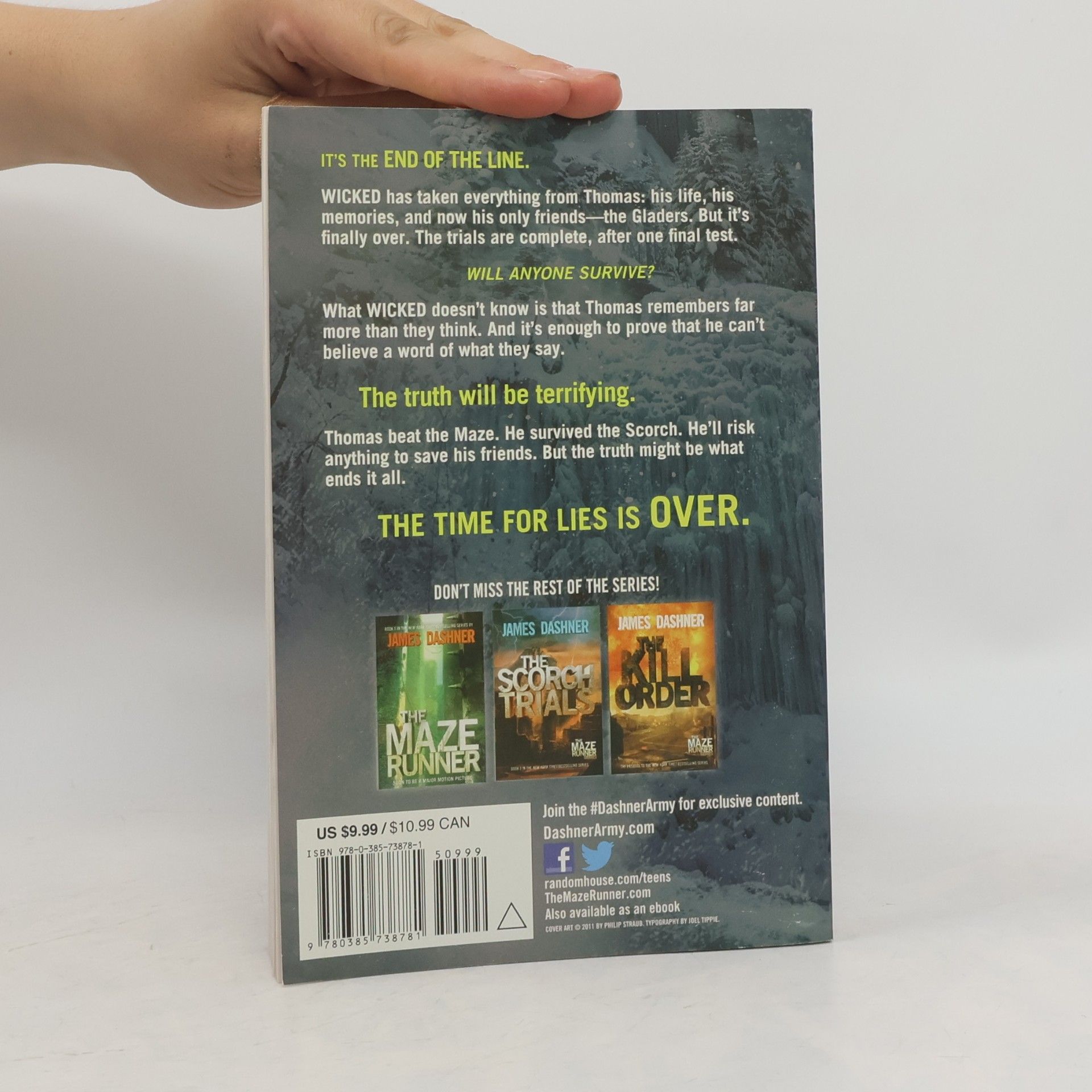 James Dashner The death cure