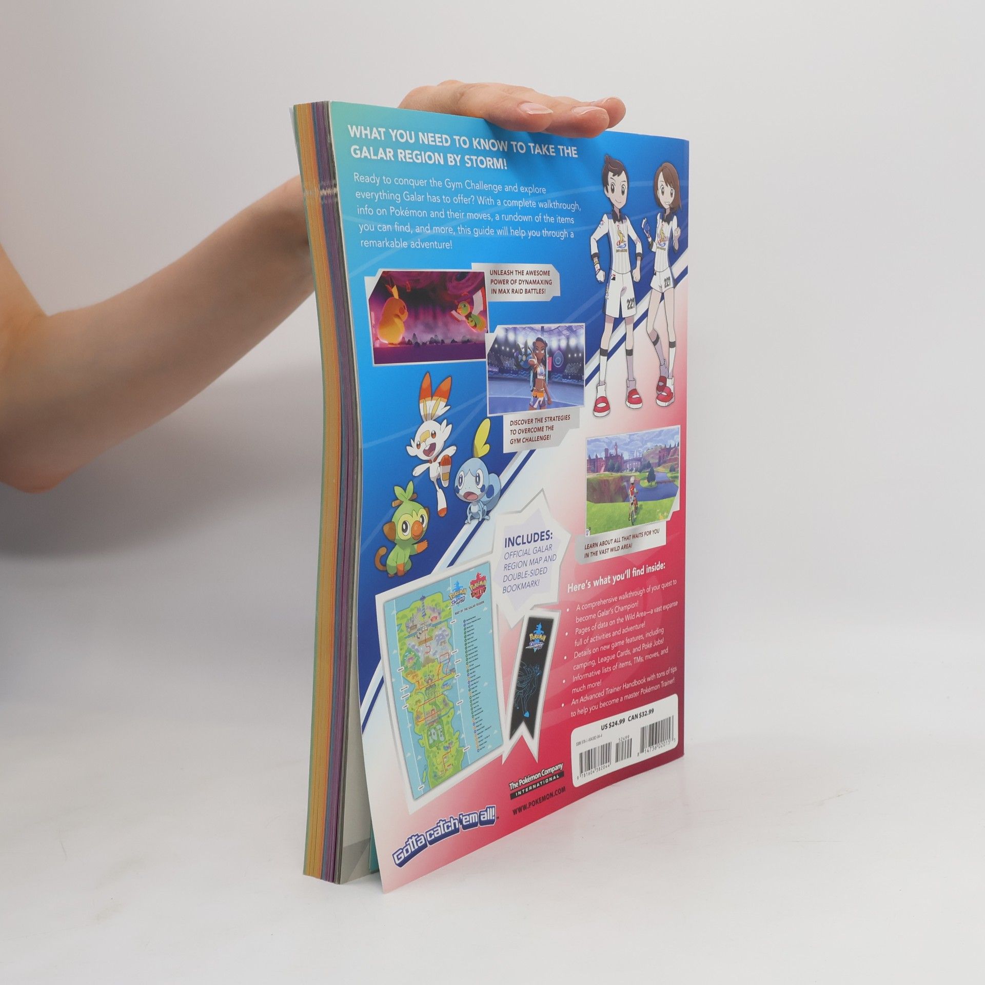 The Pokemon Company International Inc Pokémon Sword & Pokémon Shield: The Official Galar Region Strategy Guide