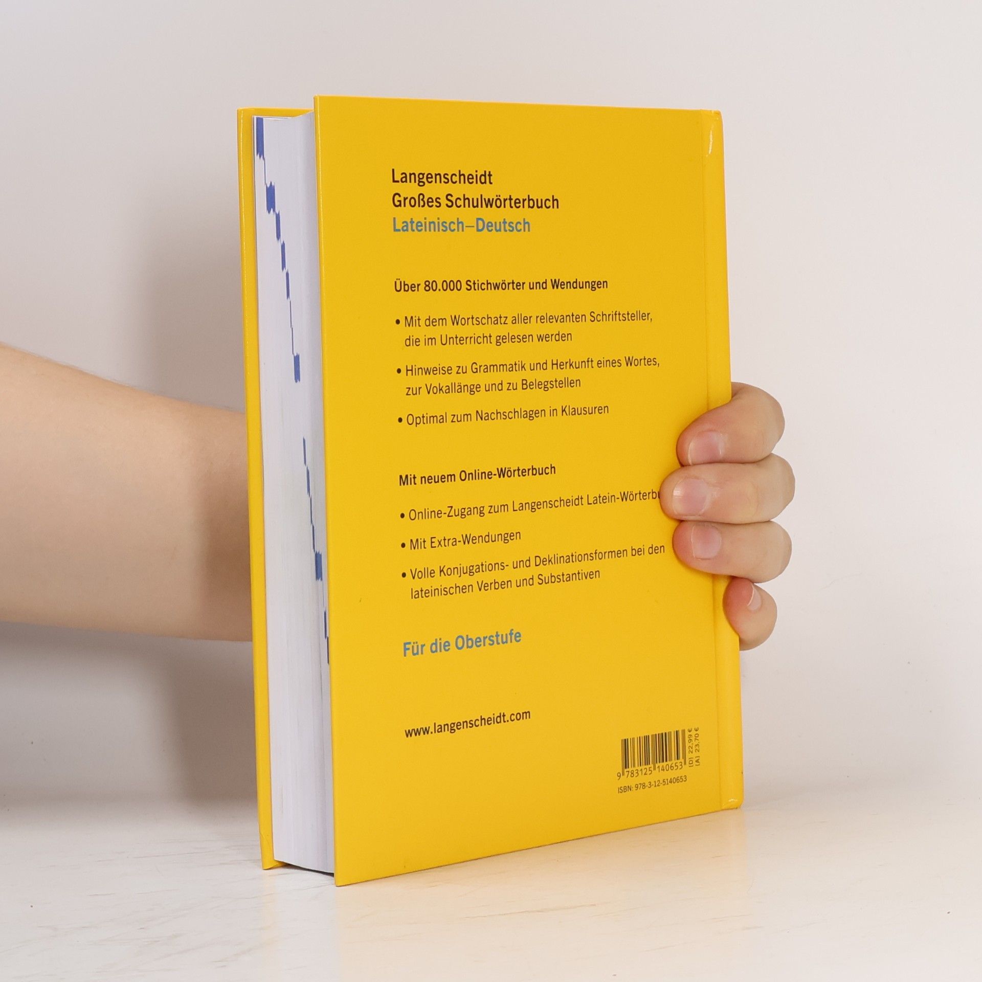 Redaktion Langenscheidt Langenscheidt Großes Schulwörterbuch Lateinisch-Deutsch Klausurausgabe - Buch mit Online-Anbindung