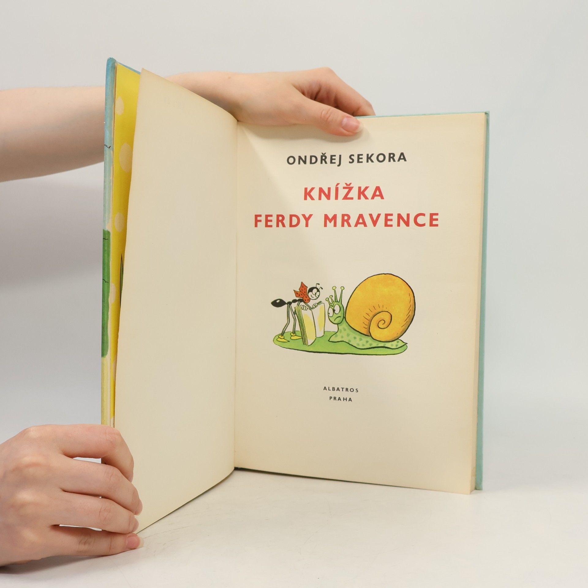 Ondřej Sekora Knížka Ferdy Mravence