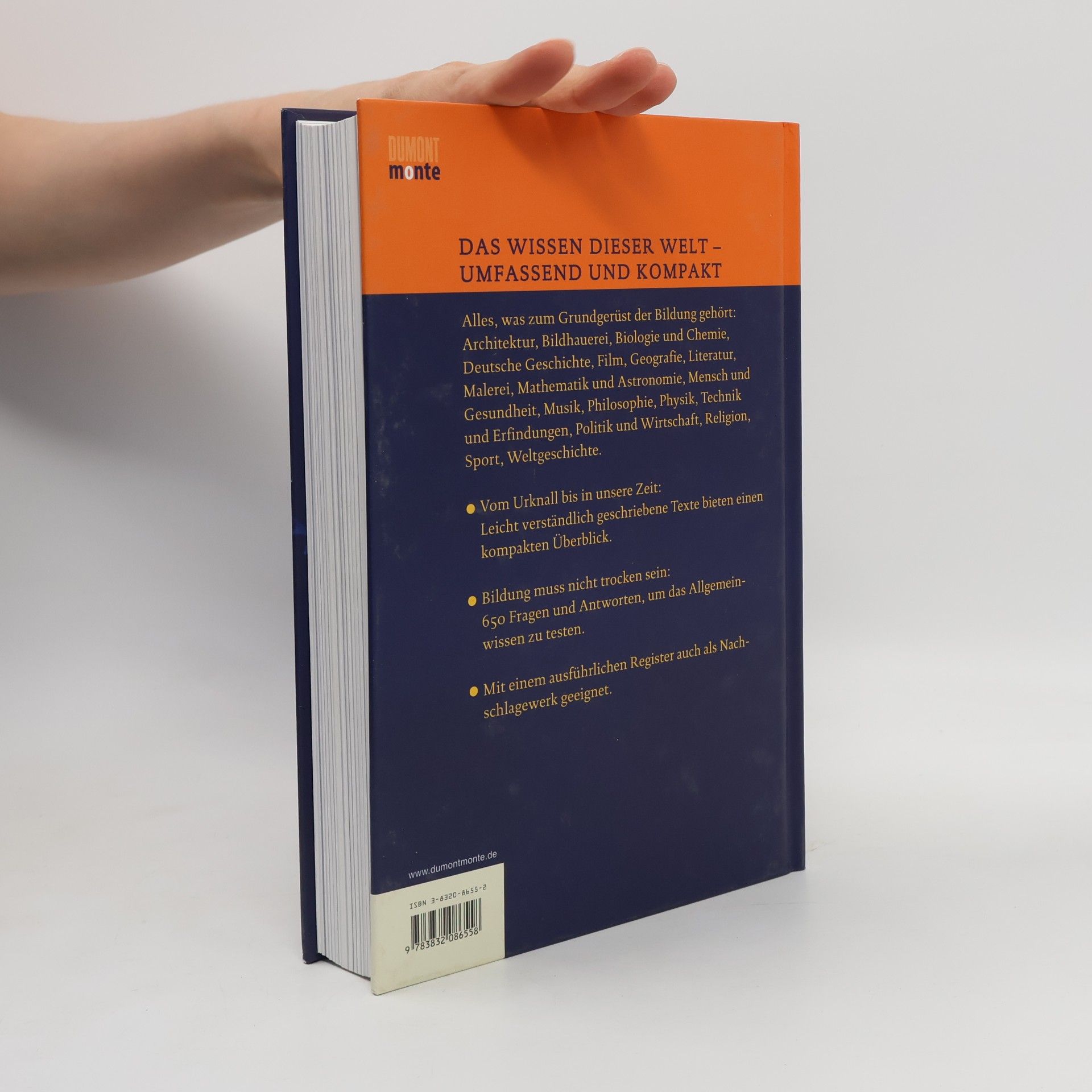Matthias Vogt DuMonts Handbuch Allgemeinbildung
