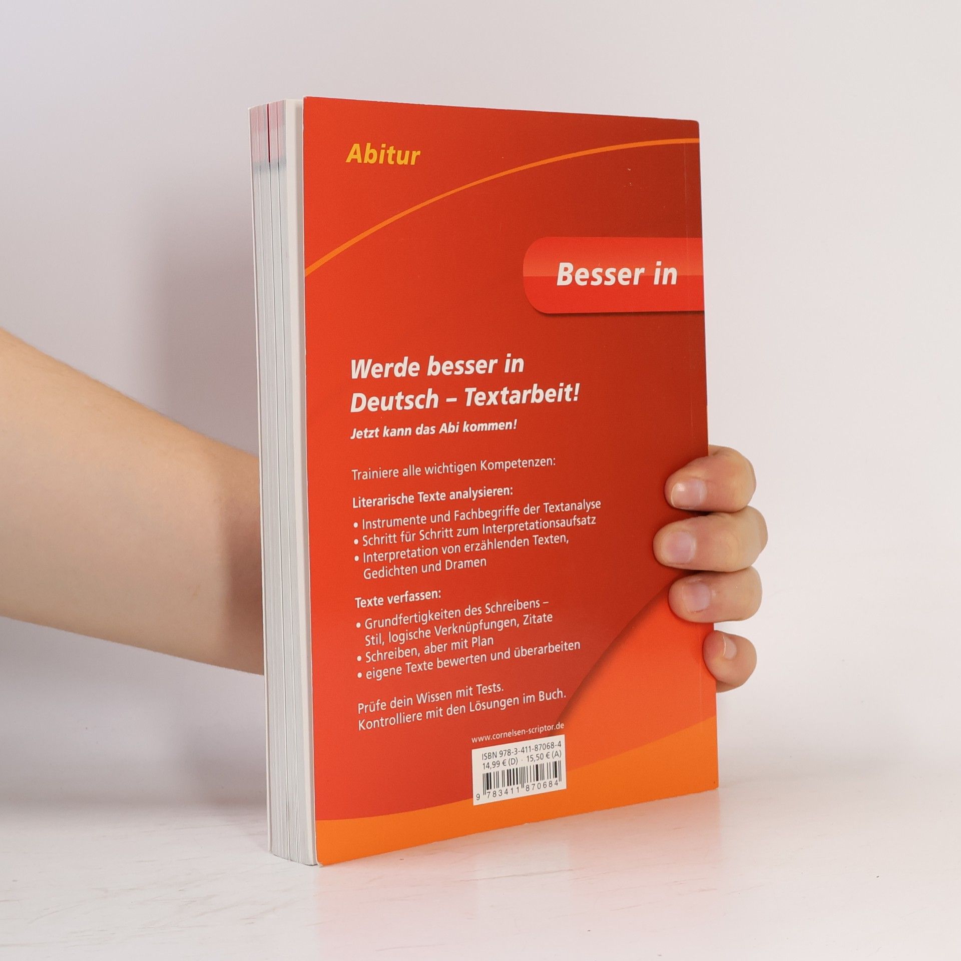 Thomas Brand Abitur: Besser in Deutsch - Textarbeit Oberstufe