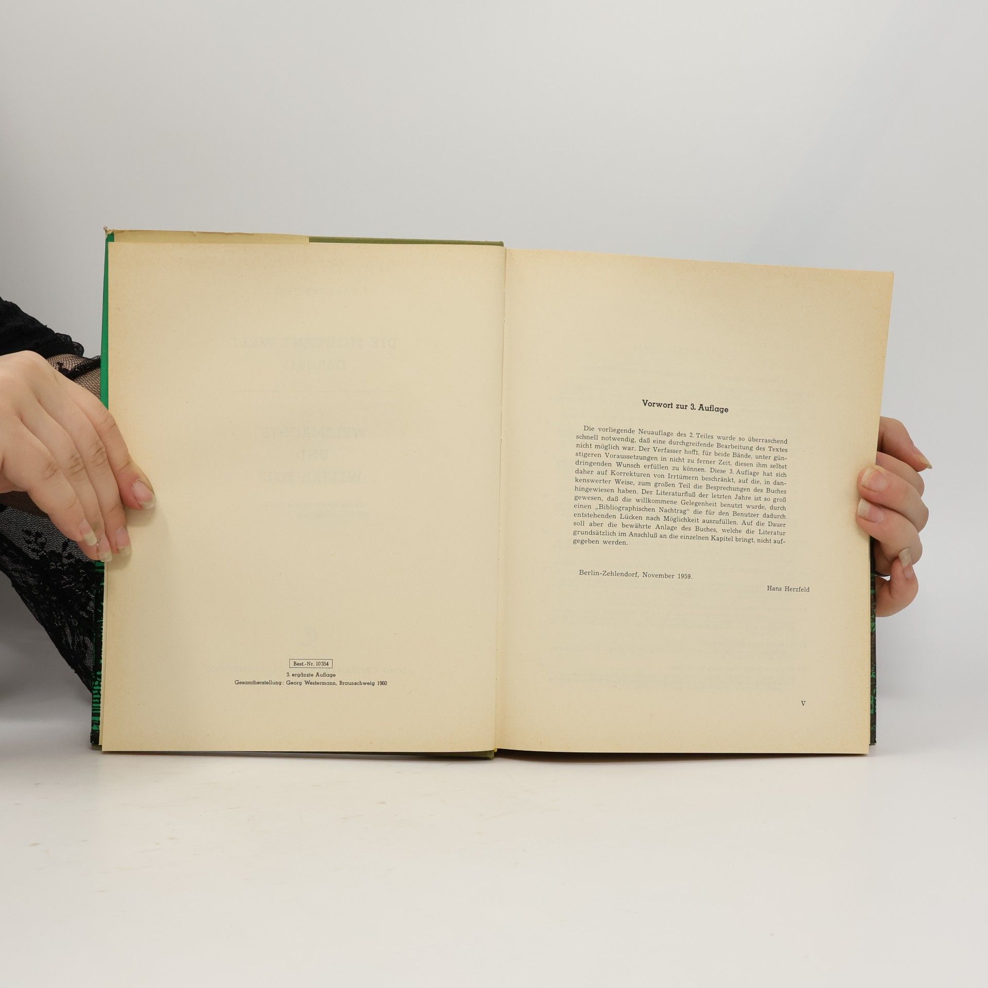 Hans Herzfeld Die moderne Welt 1789-1945